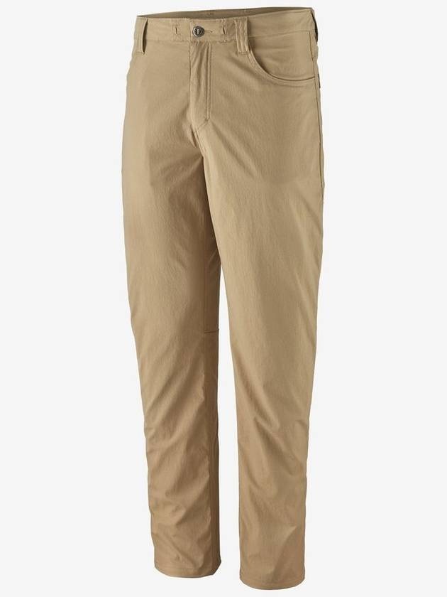 Quandary Straight Pants Beige - 1