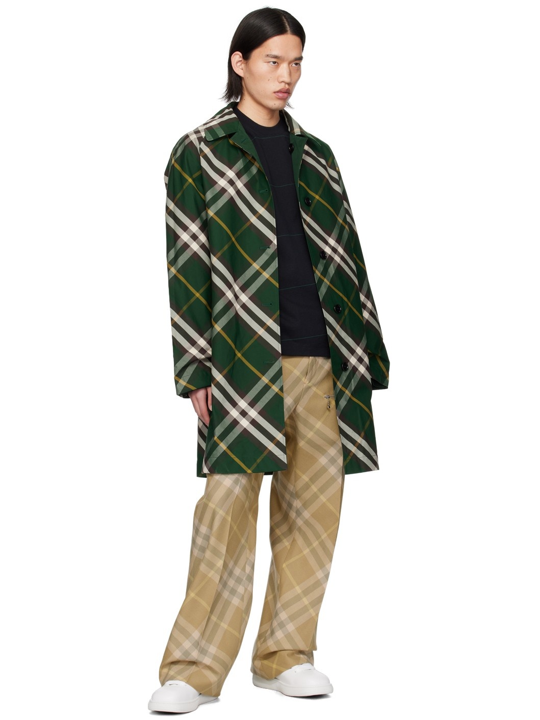 Green Reversible Coat - 4
