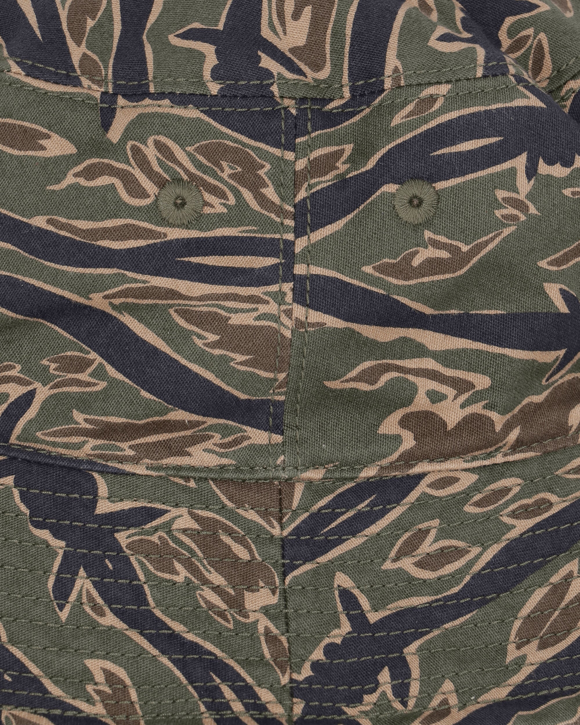 Barbed Wire Camo Bucket Hat Khaki - 6