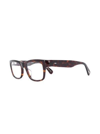 Oliver Peoples Brisdon rectangular-frame glasses outlook