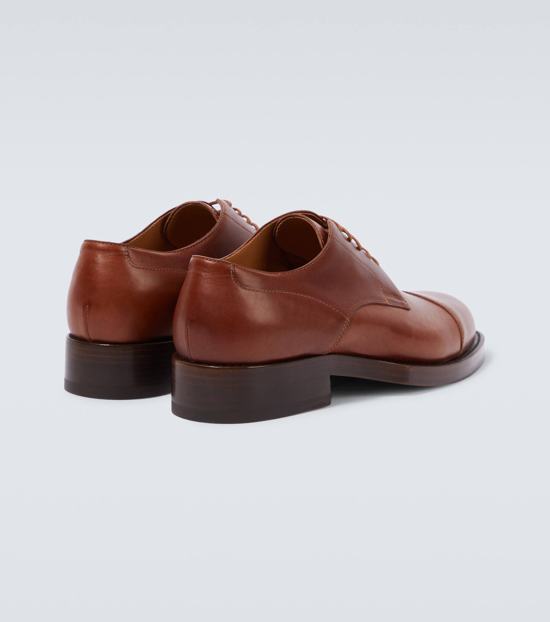 Leather derby shoes - 6