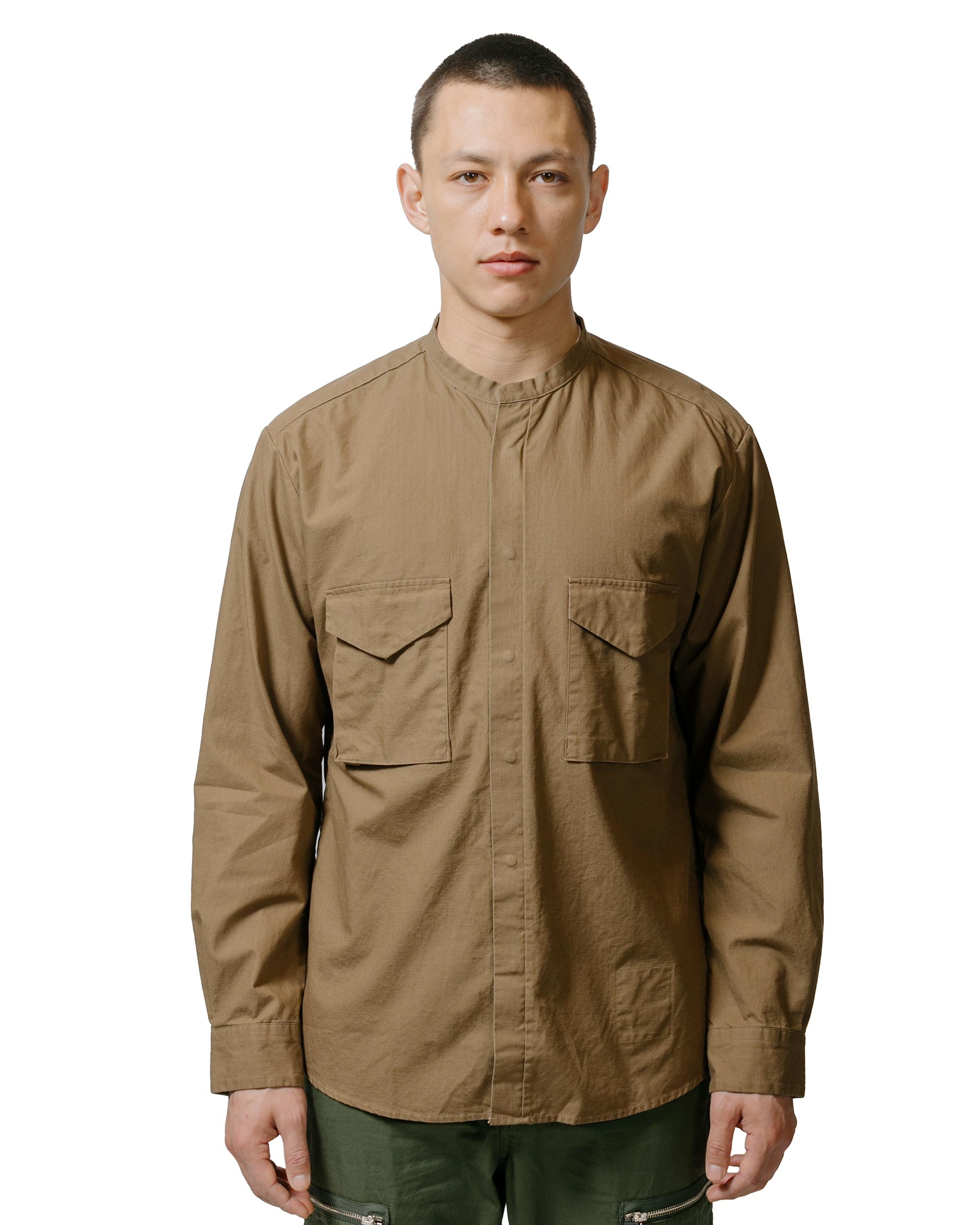 Trooper L/S Shirt Cotton Ripstop Light Brown - 2