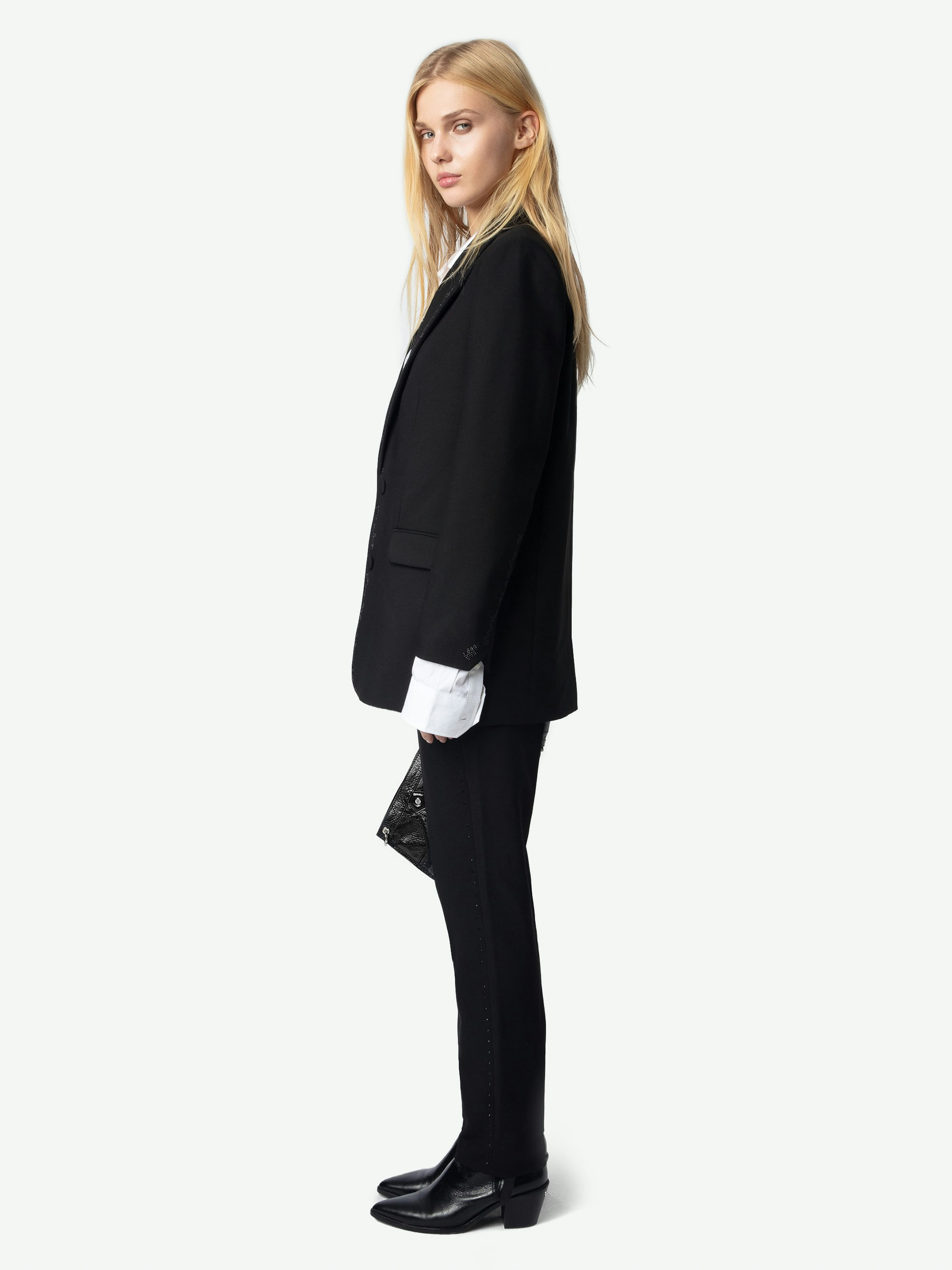 Viva Women's Rhinestone Blazer - 5