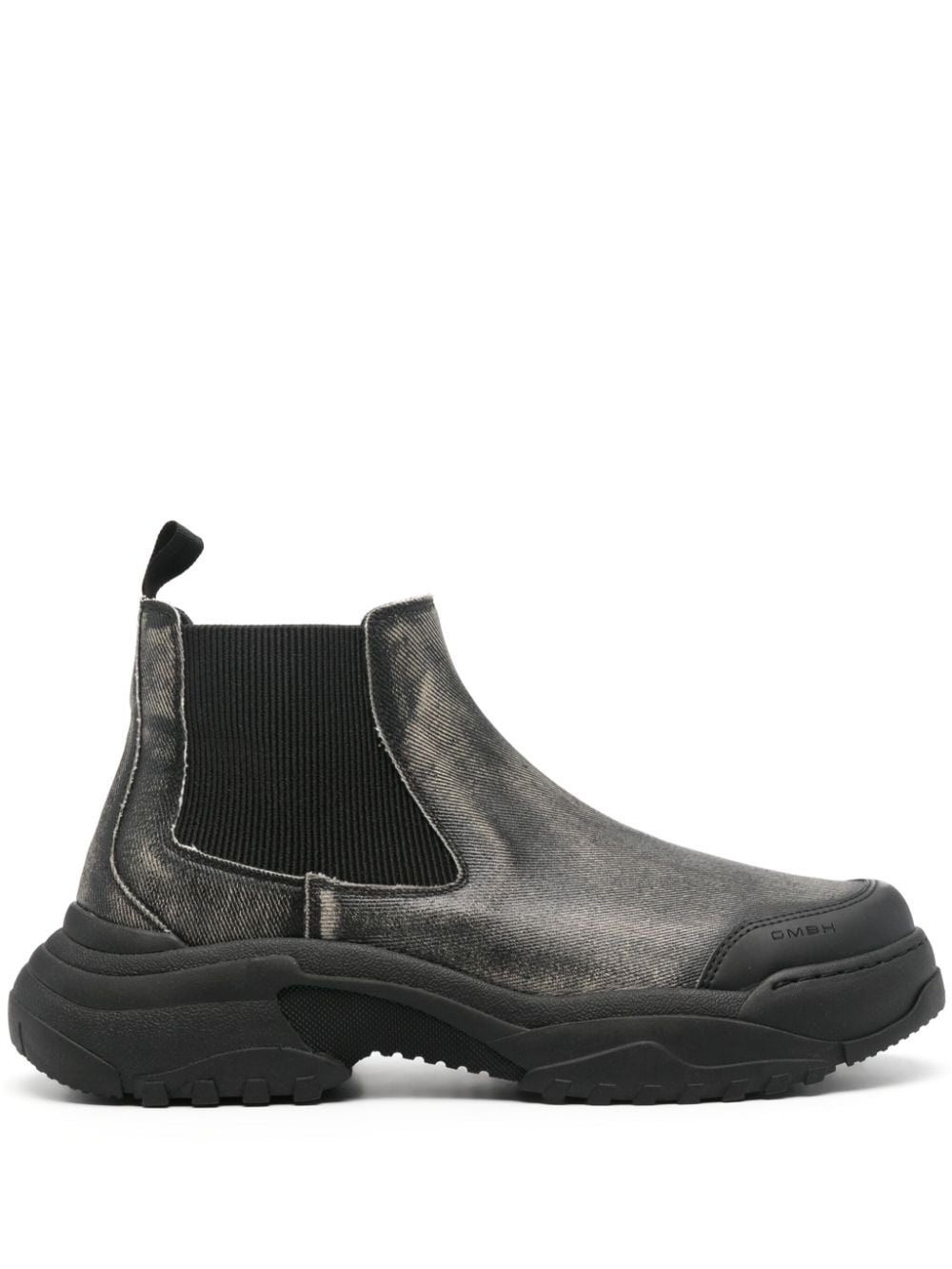 stonewashed chelsea boots - 1