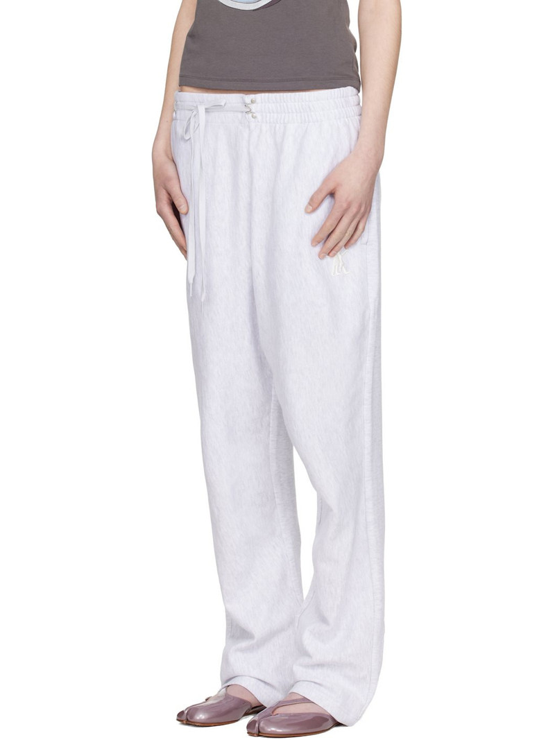 OPEN YY Gray Convertible Sweatpants outlook