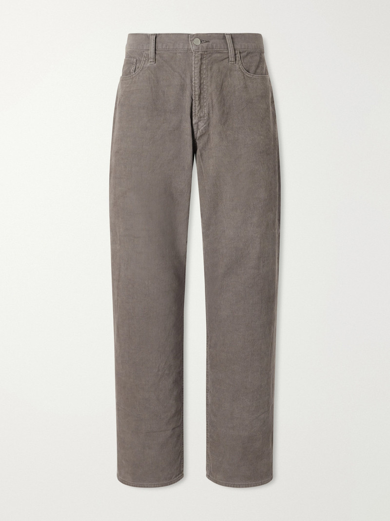 Straight-Leg Cotton-Corduroy Trousers 1