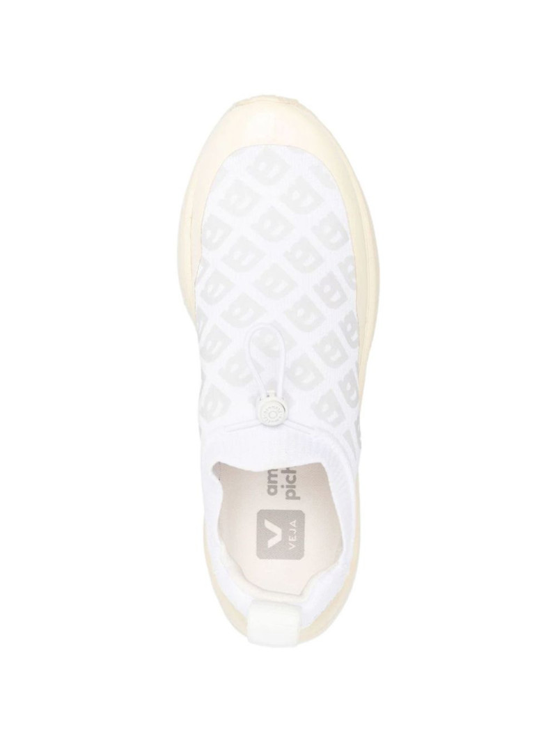 x Amélie Pichard knit logo sneakers 3