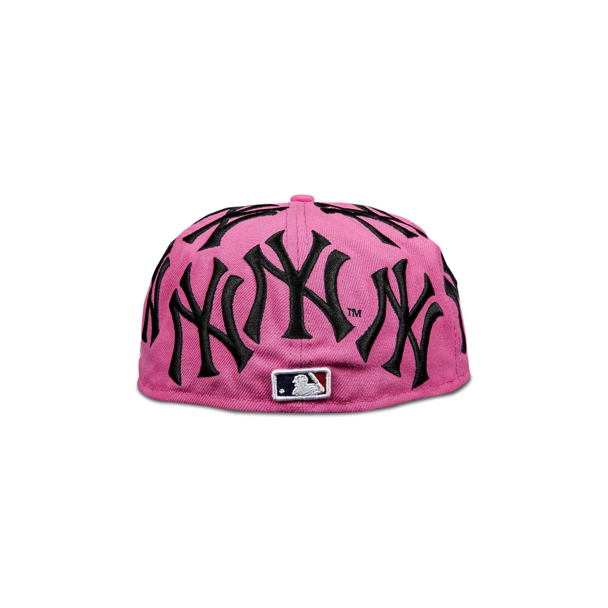 Supreme x New York Yankees Box Logo New Era 'Pink' - 2