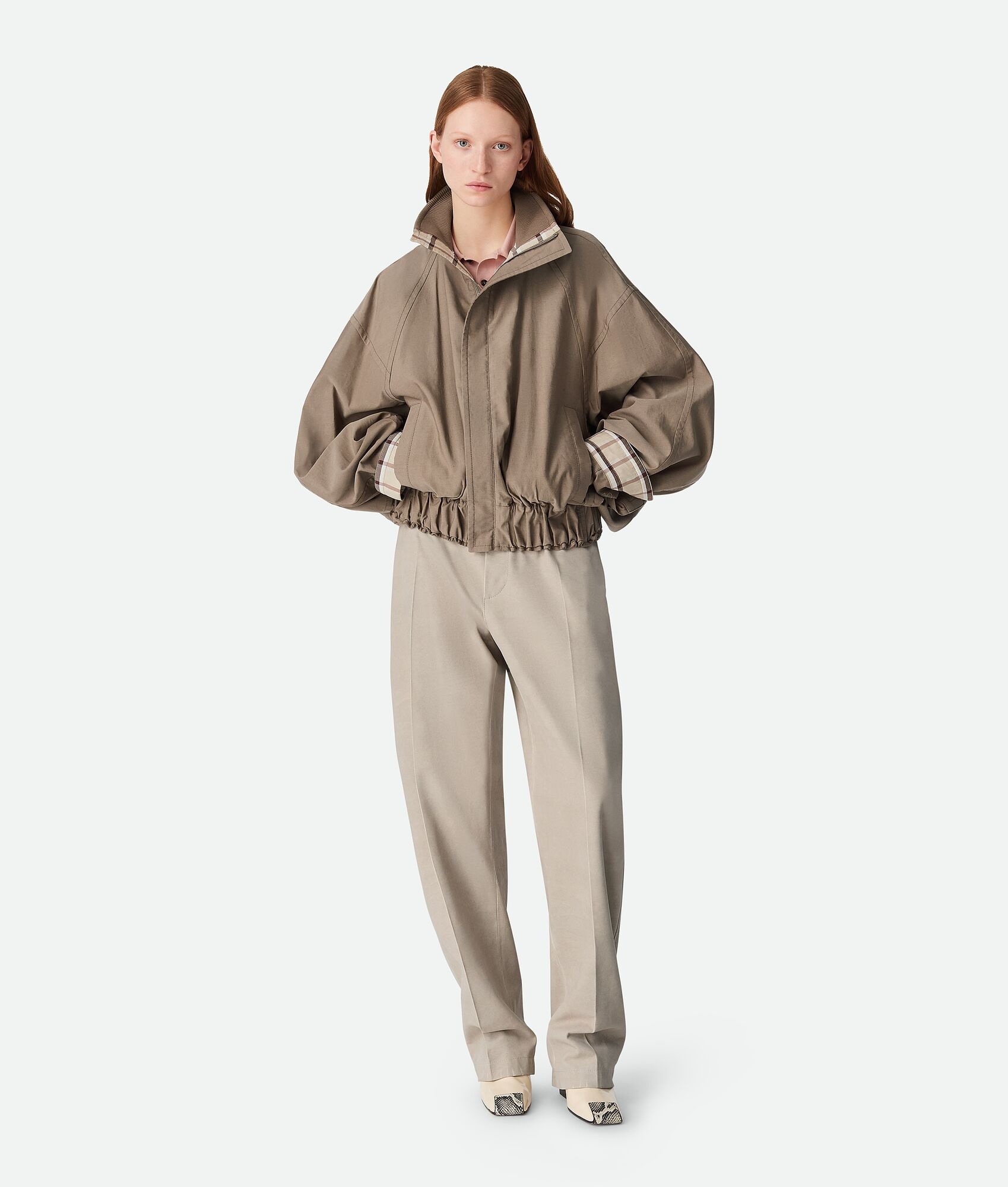 Cotton Twill Blouson - 4