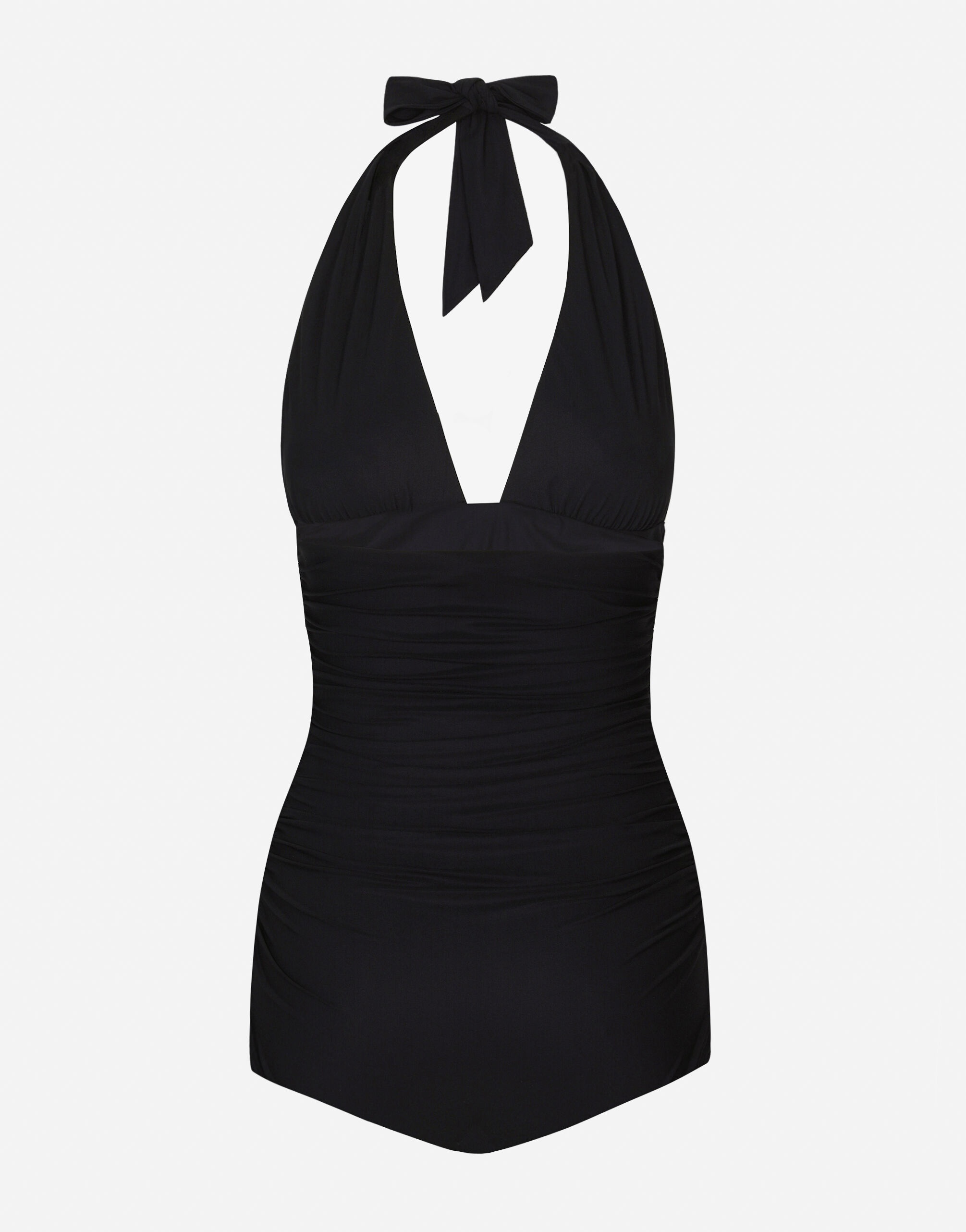 One-piece swimsuit with plunging neckline - 3