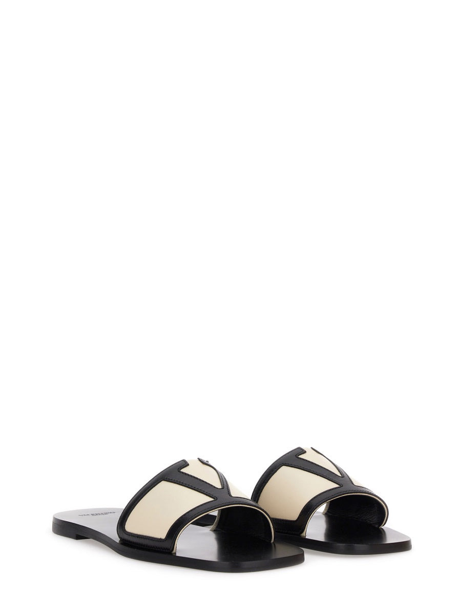 Viva Superstar Slide Sandal In Nappa Leather - 2