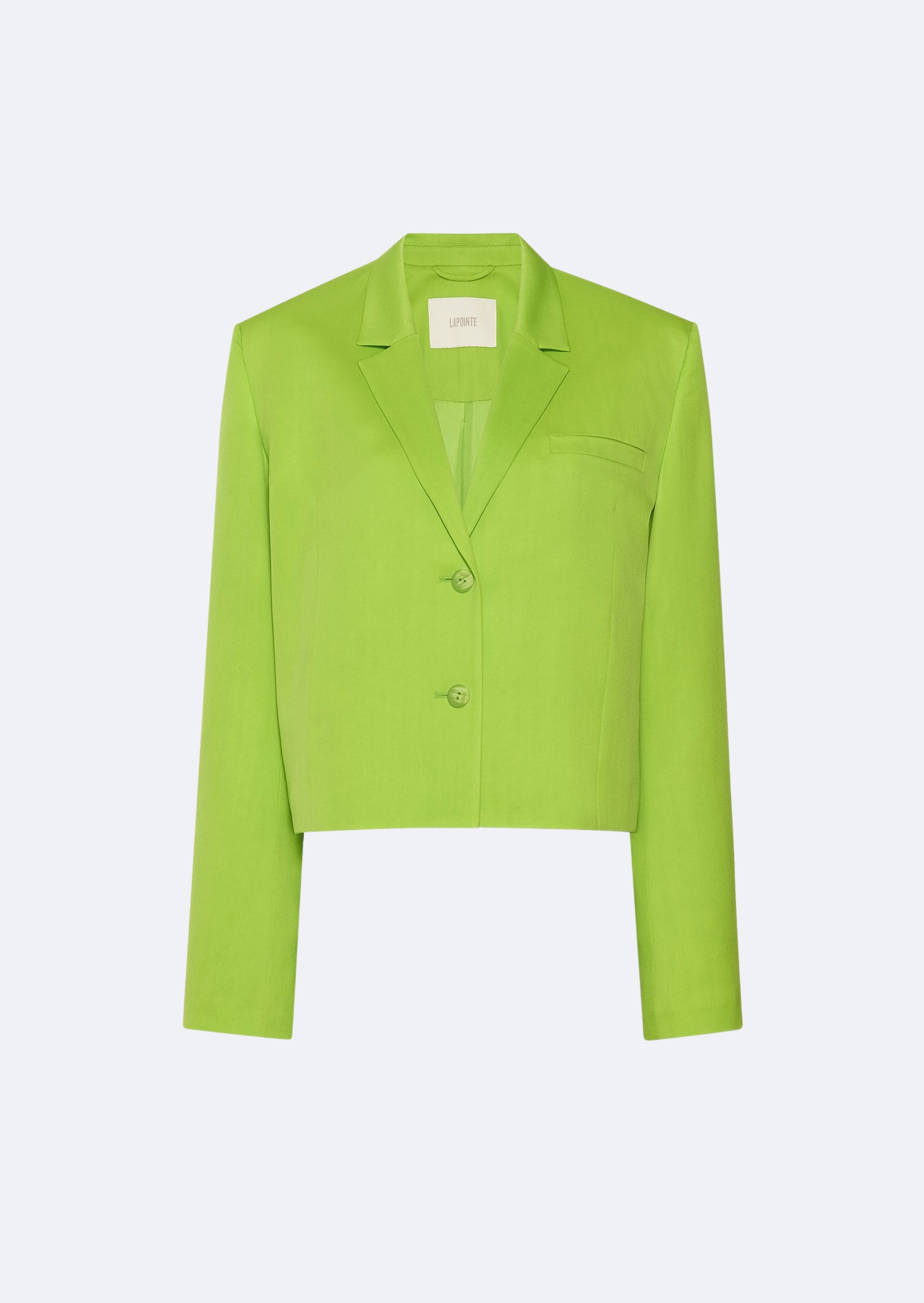 Lightweight Wool Boxy Blazer - 2