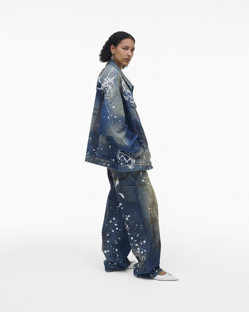 Marc Jacobs FUTURA X MARC JACOBS PAINTED DENIM BIG TRUCKER outlook