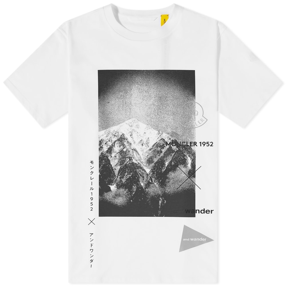 Moncler Genius x and wander Mountain Tee - 1