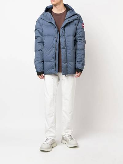 Canada Goose padded feather-down jacket outlook