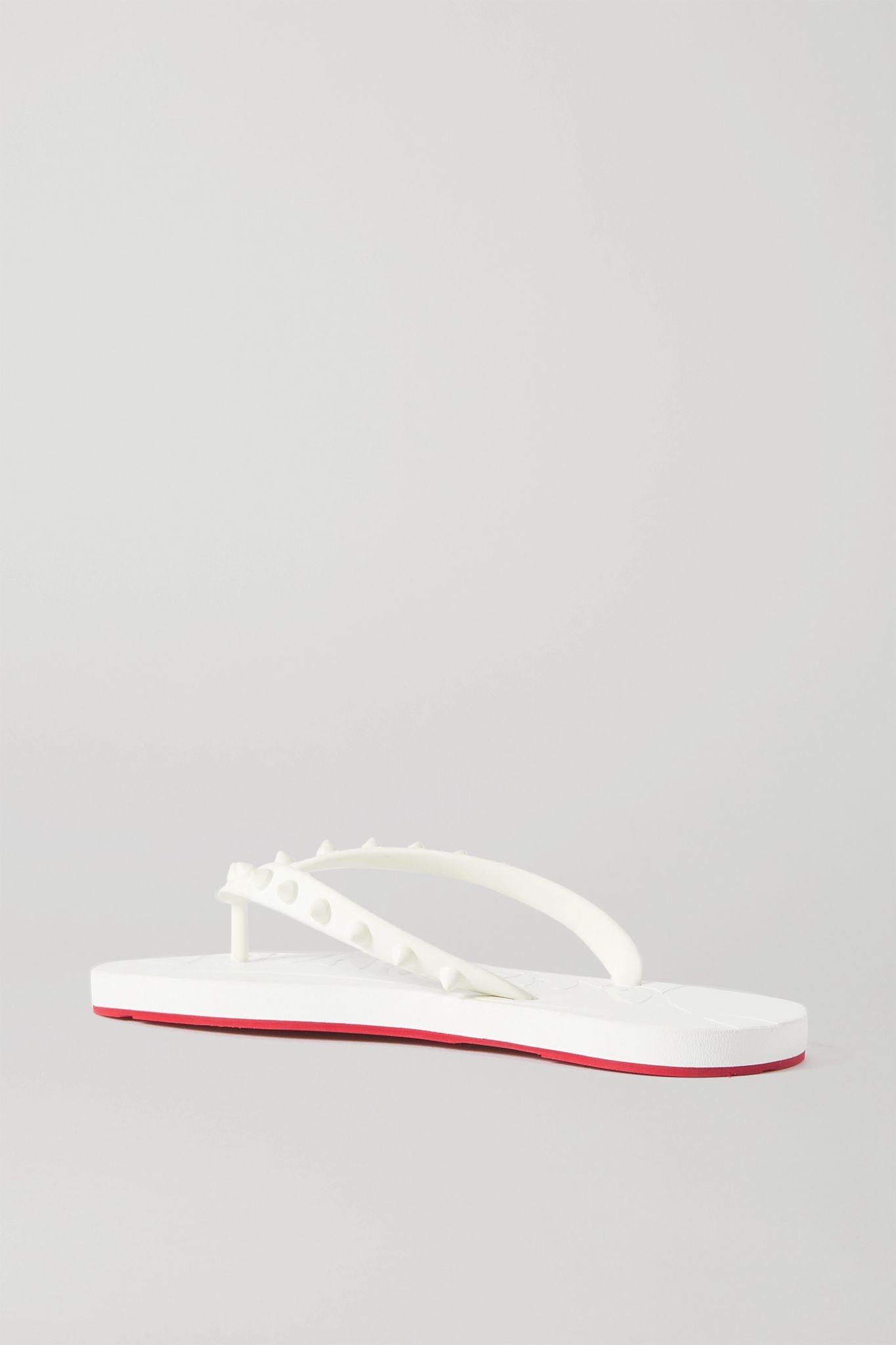 Loubi Flip Donna spiked rubber flip flops  - 3