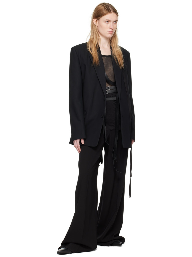 Ann Demeulemeester Black Lizzie Blazer outlook