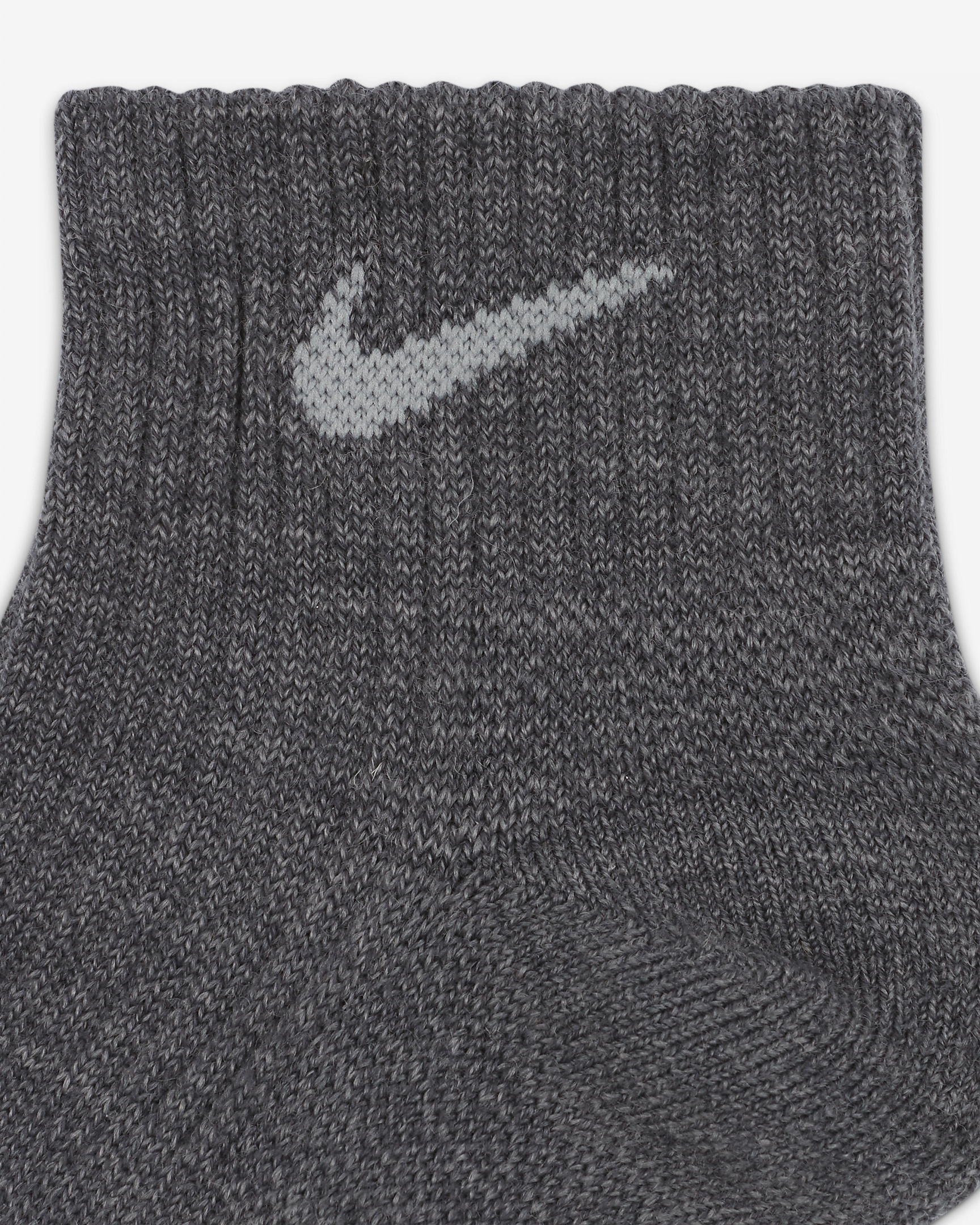 Nike Everyday Wool Cushioned Ankle Socks (2 Pairs) - 4