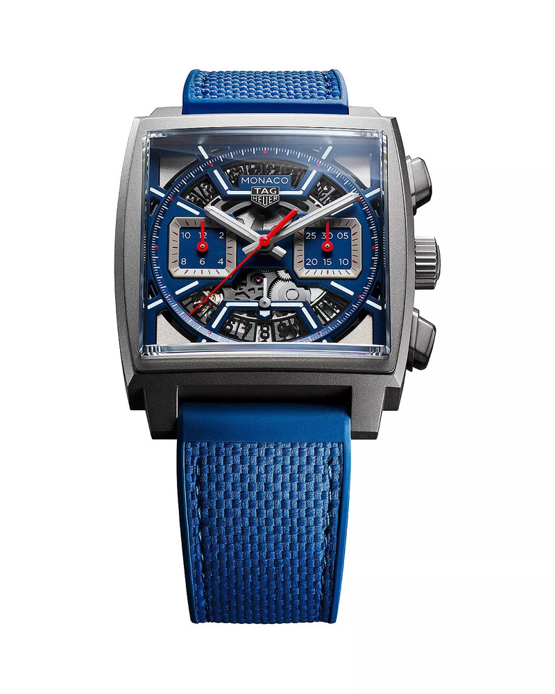 Monaco Skeleton Chronograph, 39mm x 39mm 1