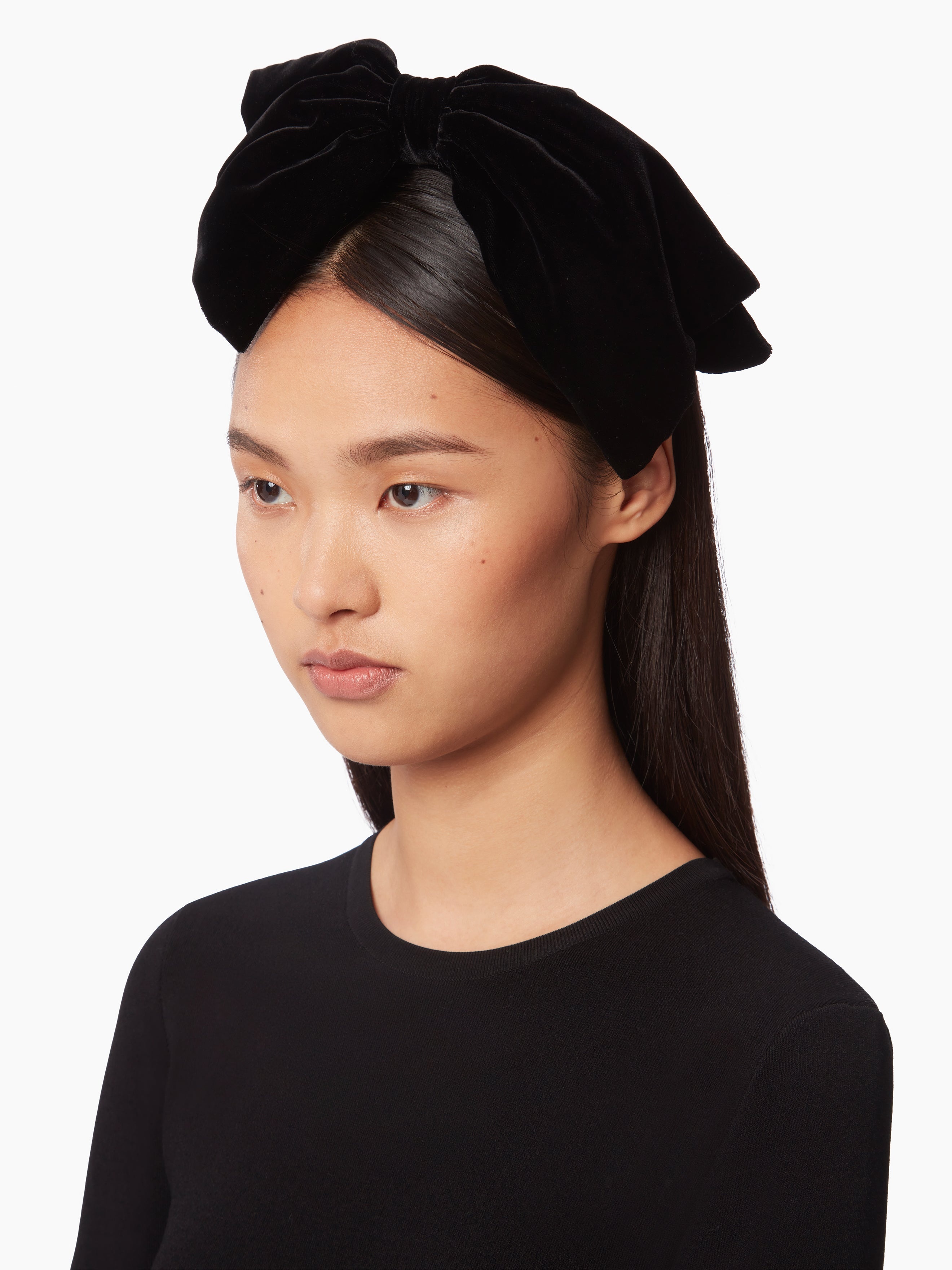 BOW HEADBAND IN VELVET - 2