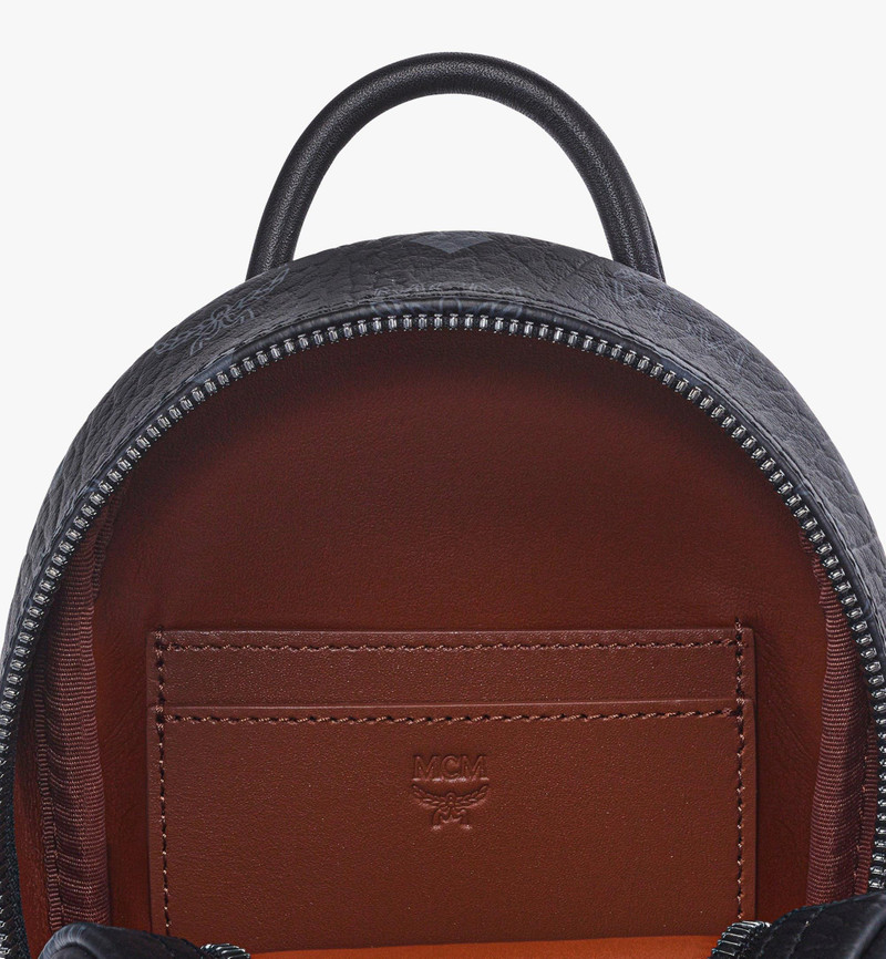 Stark Bebe Boo Side Studs Backpack in Visetos 3