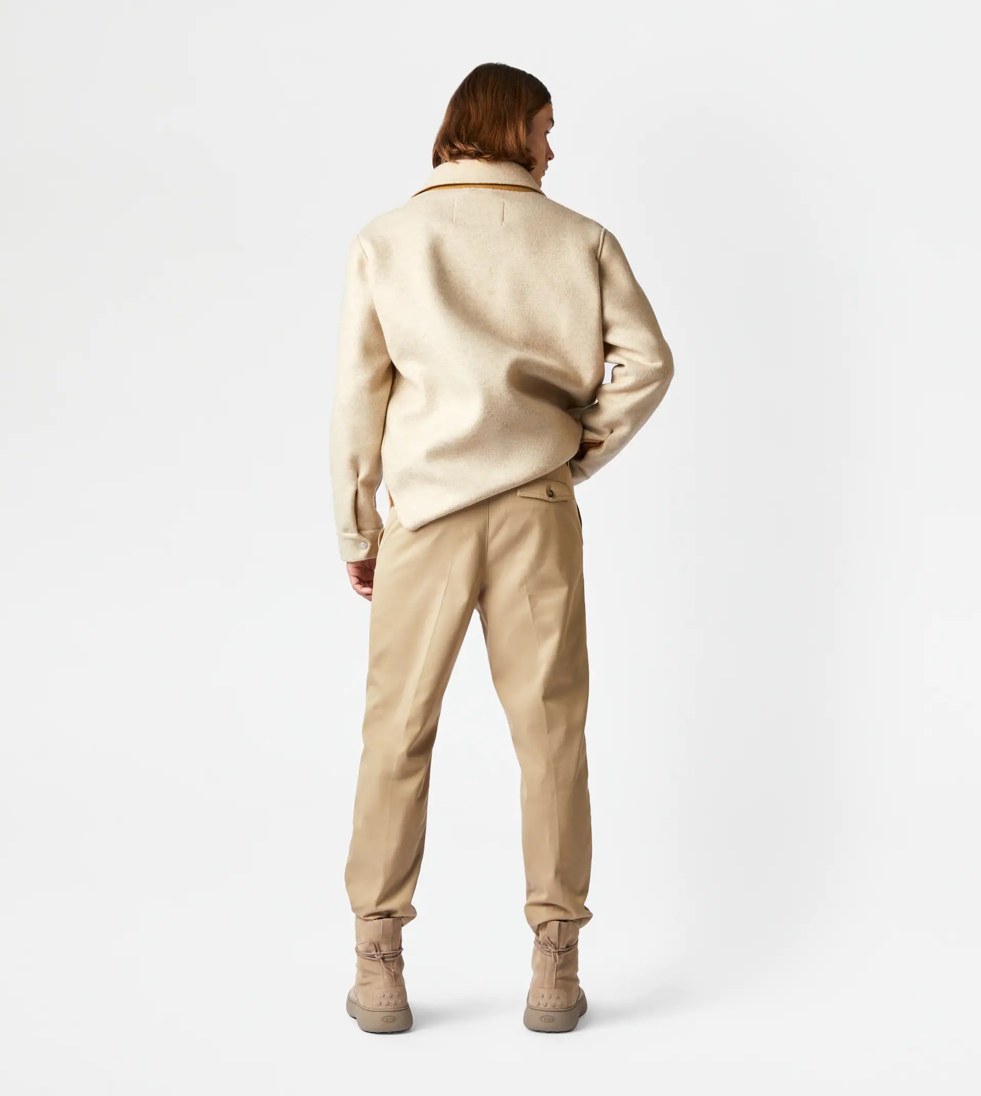TOD'S CHINO TROUSERS - BEIGE - 3