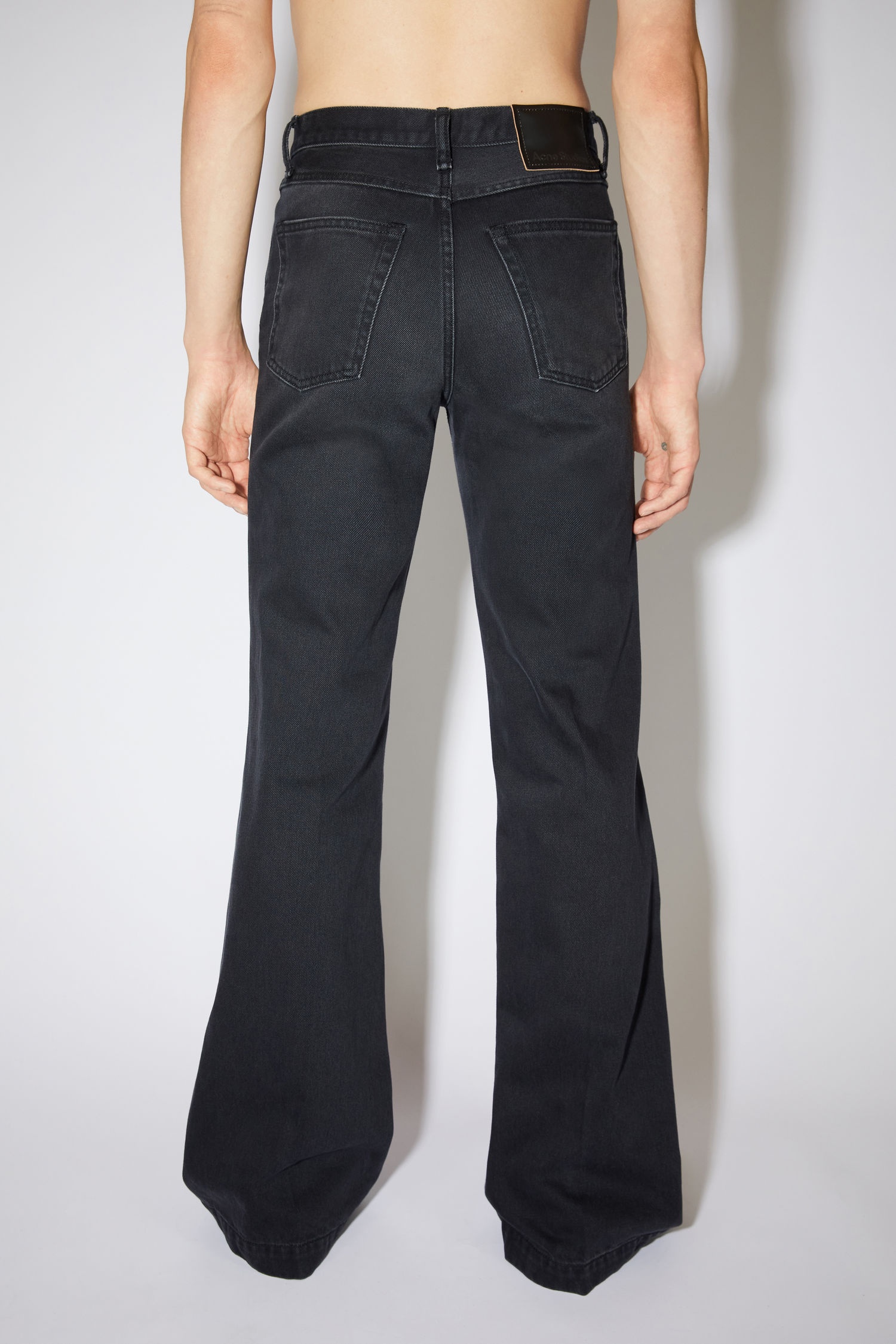 Bootcut fit jeans - Black - 3