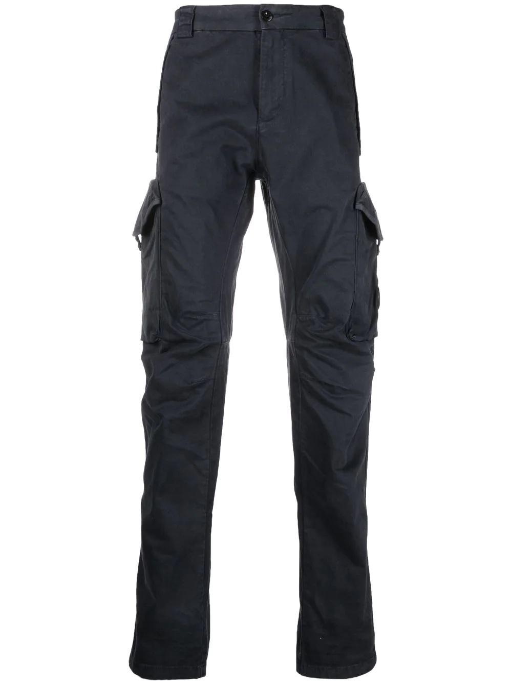 lens-embellished cargo trousers - 1