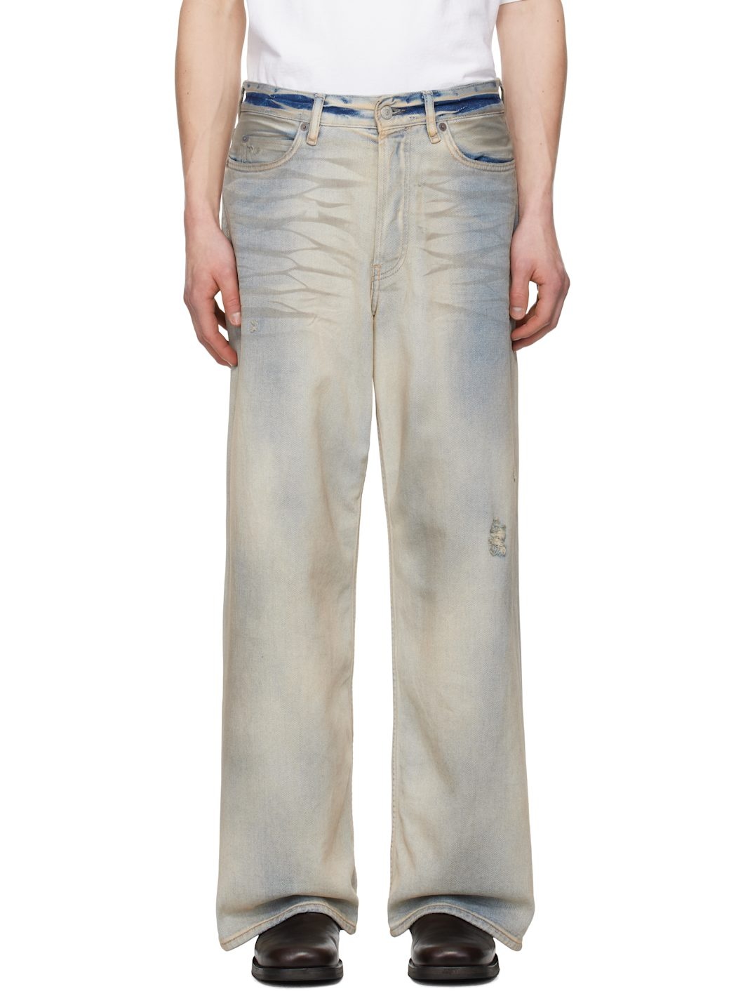 Blue Baggy Fit 1981M Jeans - 1