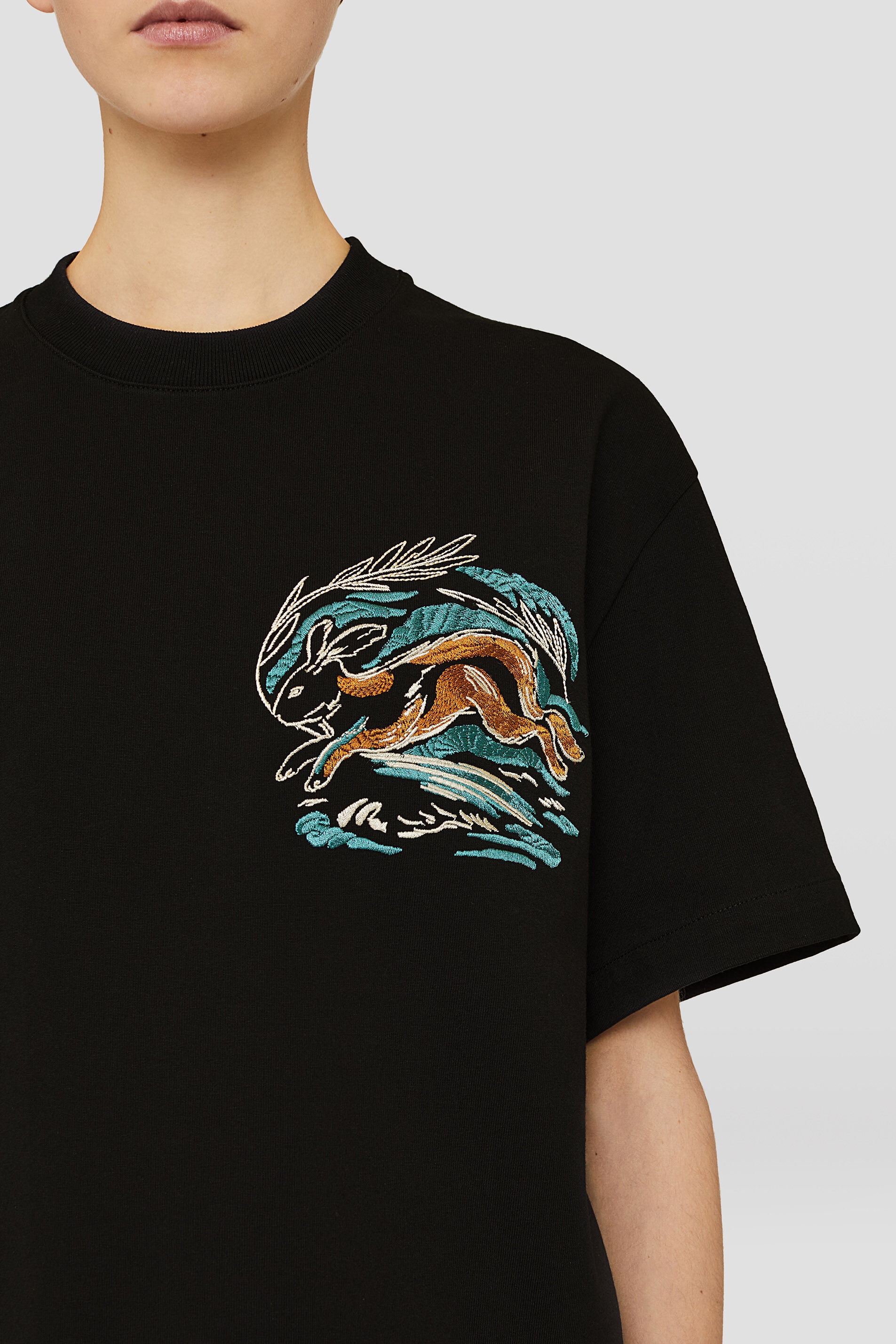 Jil Sander Rabbit T-Shirt | REVERSIBLE