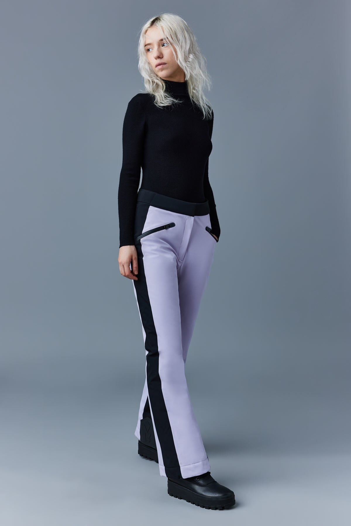 NYOMI ski pant with removable suspenders - 5