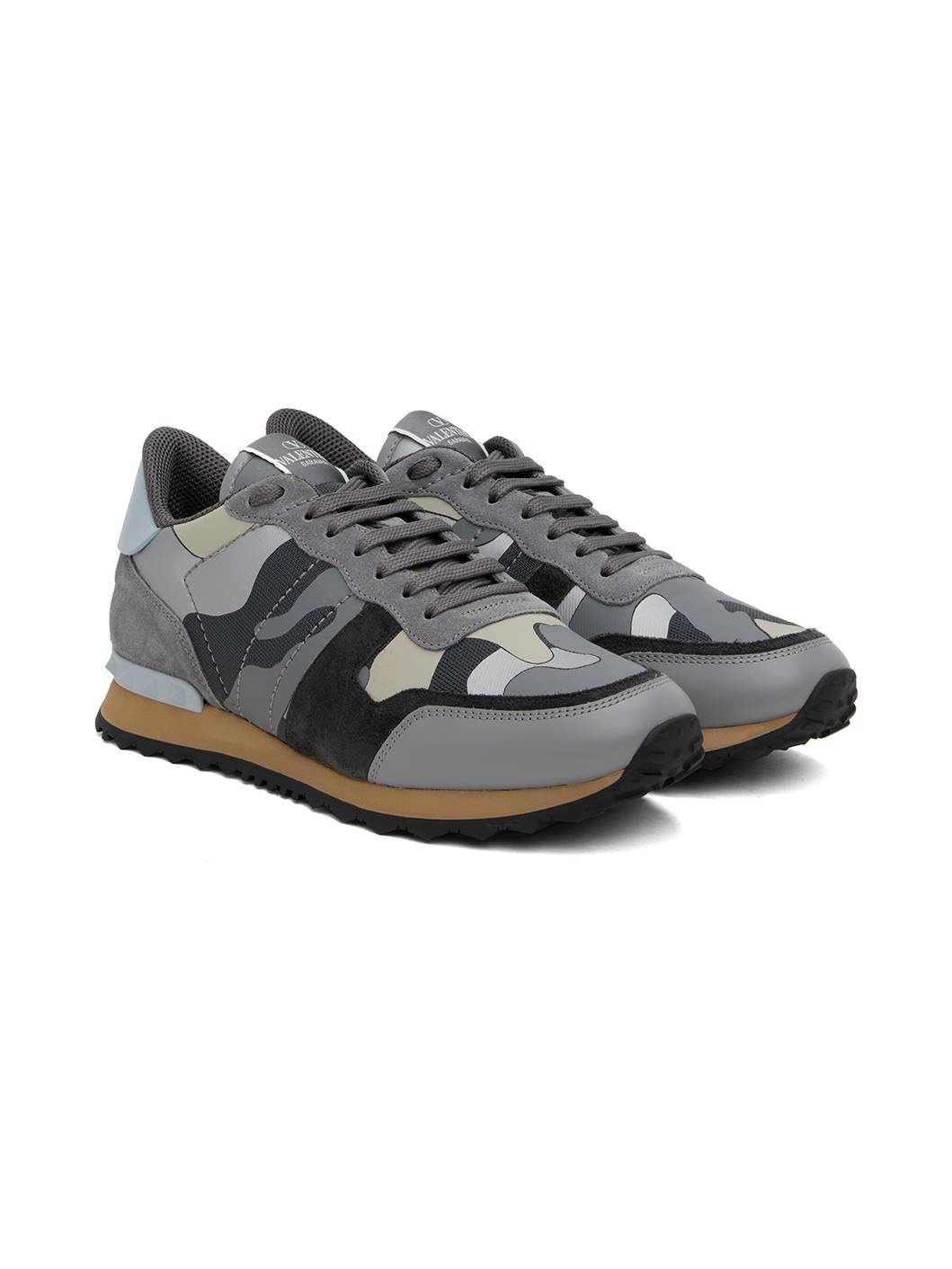 Gray Rockrunner Camouflage Sneakers - 4