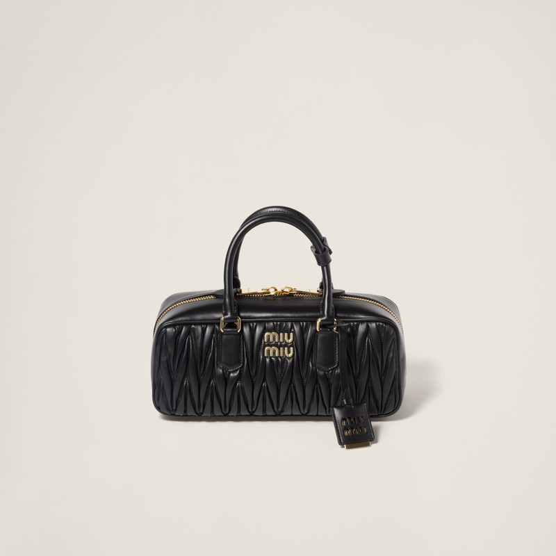 Arcadie matelassé nappa leather bag 1