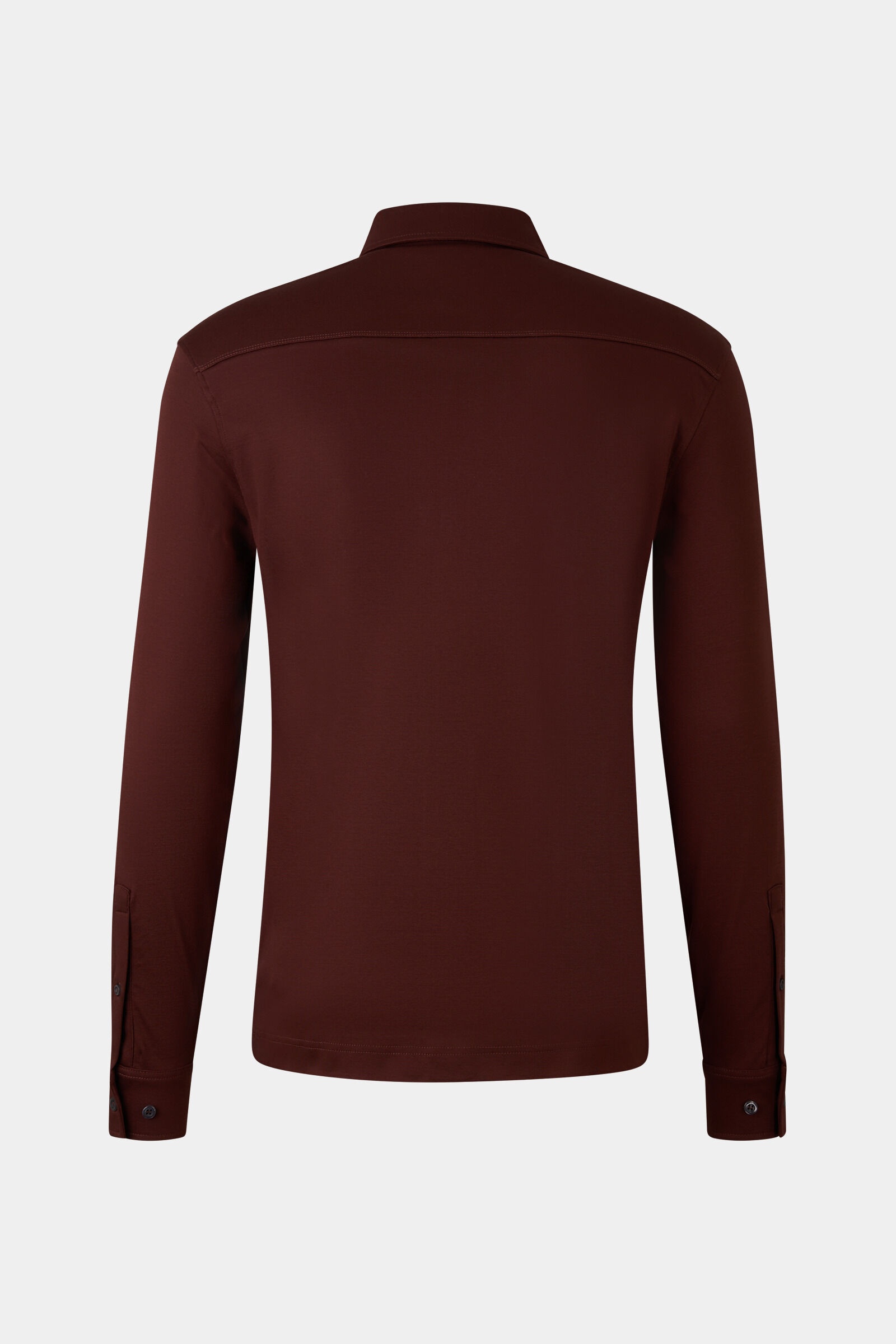 Jersey shirt Franz in Wine red - 5