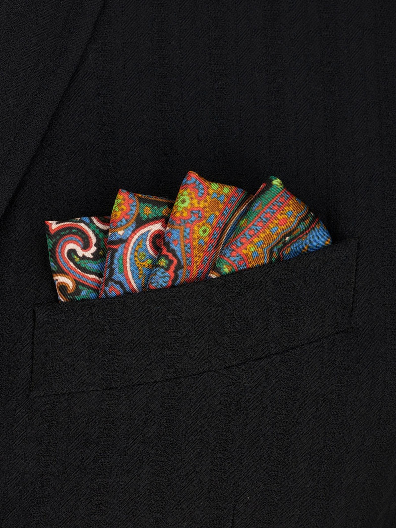 Etro POCKET SQUARE WITH PRINT outlook