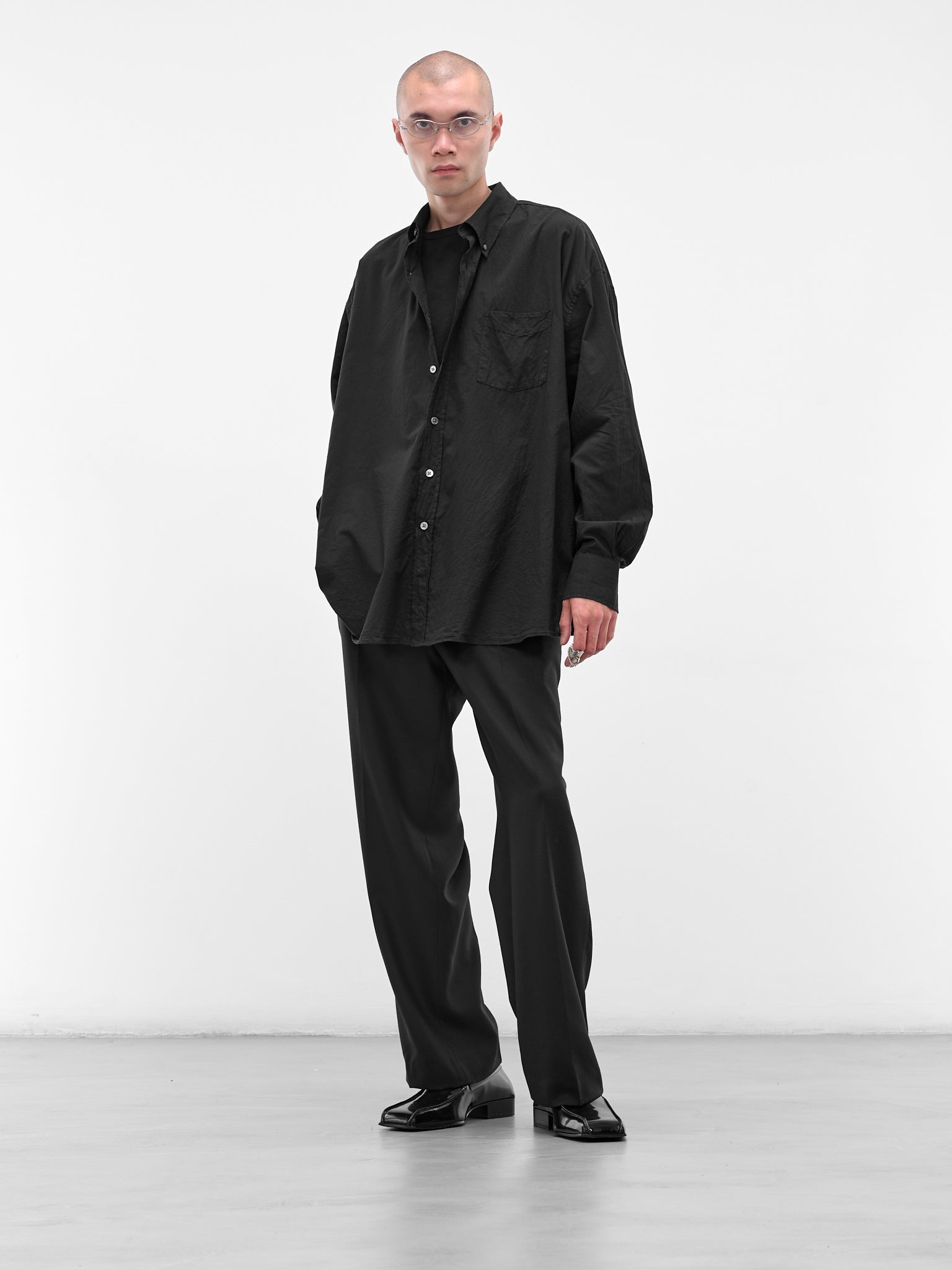 Black New Boxy Tee - 6