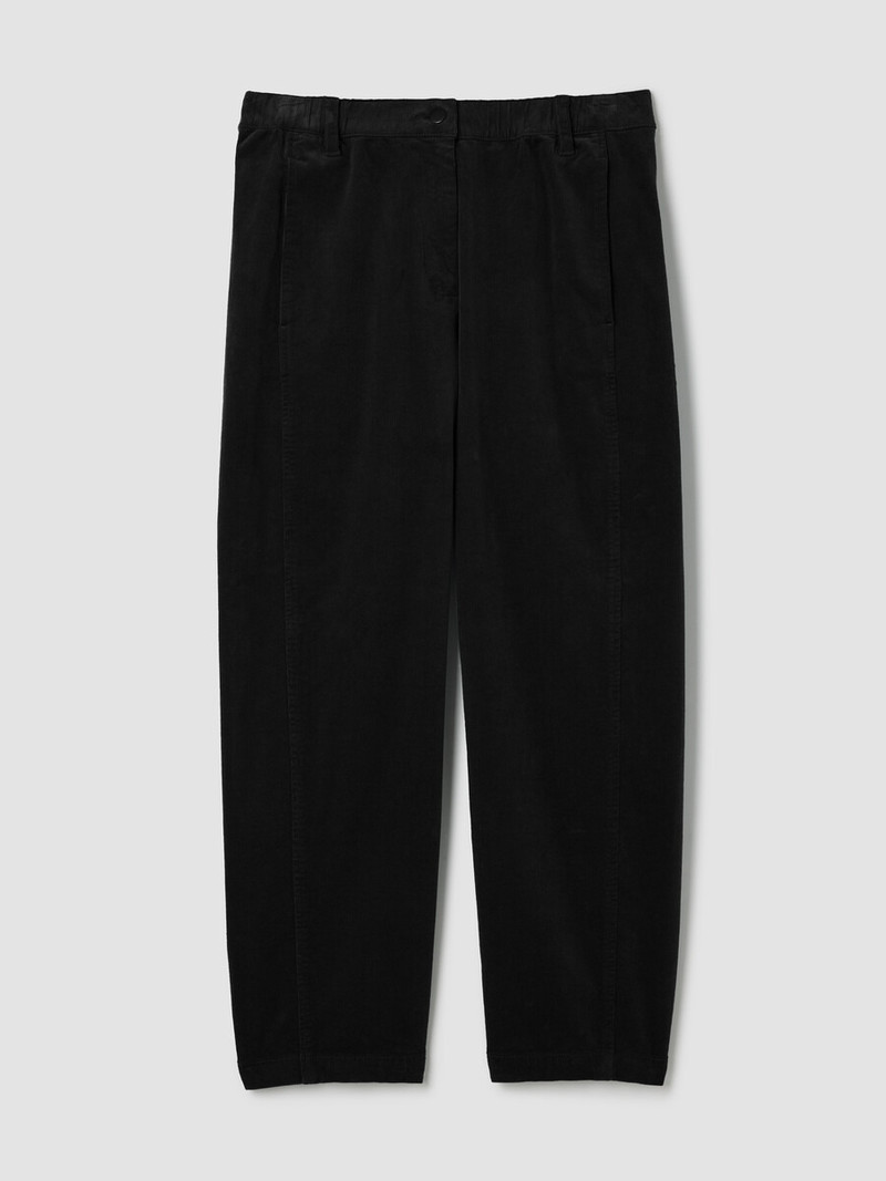 Organic Cotton Stretch Corduroy Lantern Pant 1