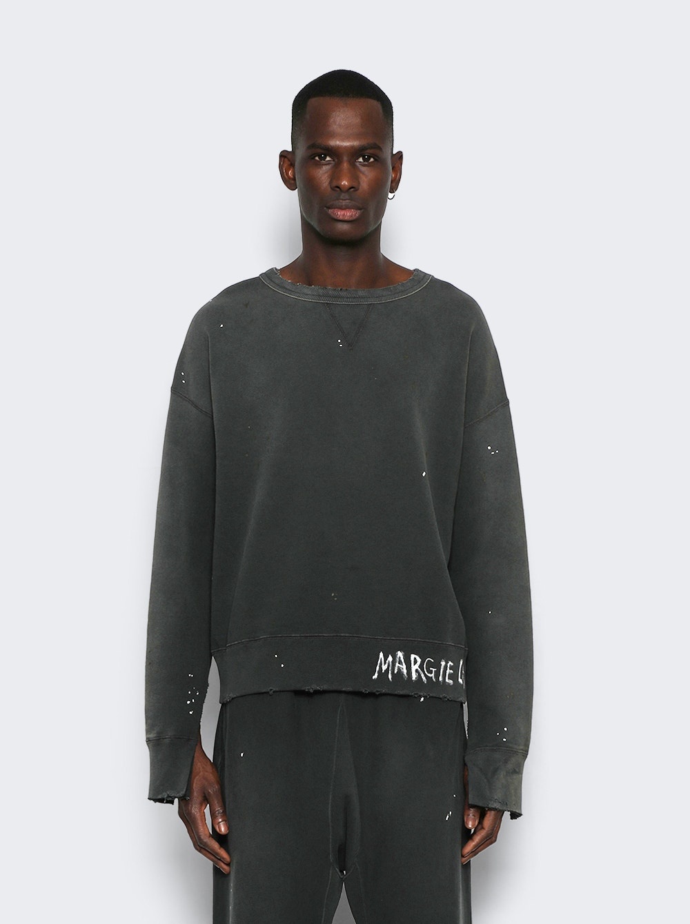 Sweatshirt Washed Black - 2