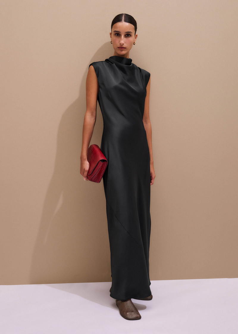 Black Tie Maxi Dress 1