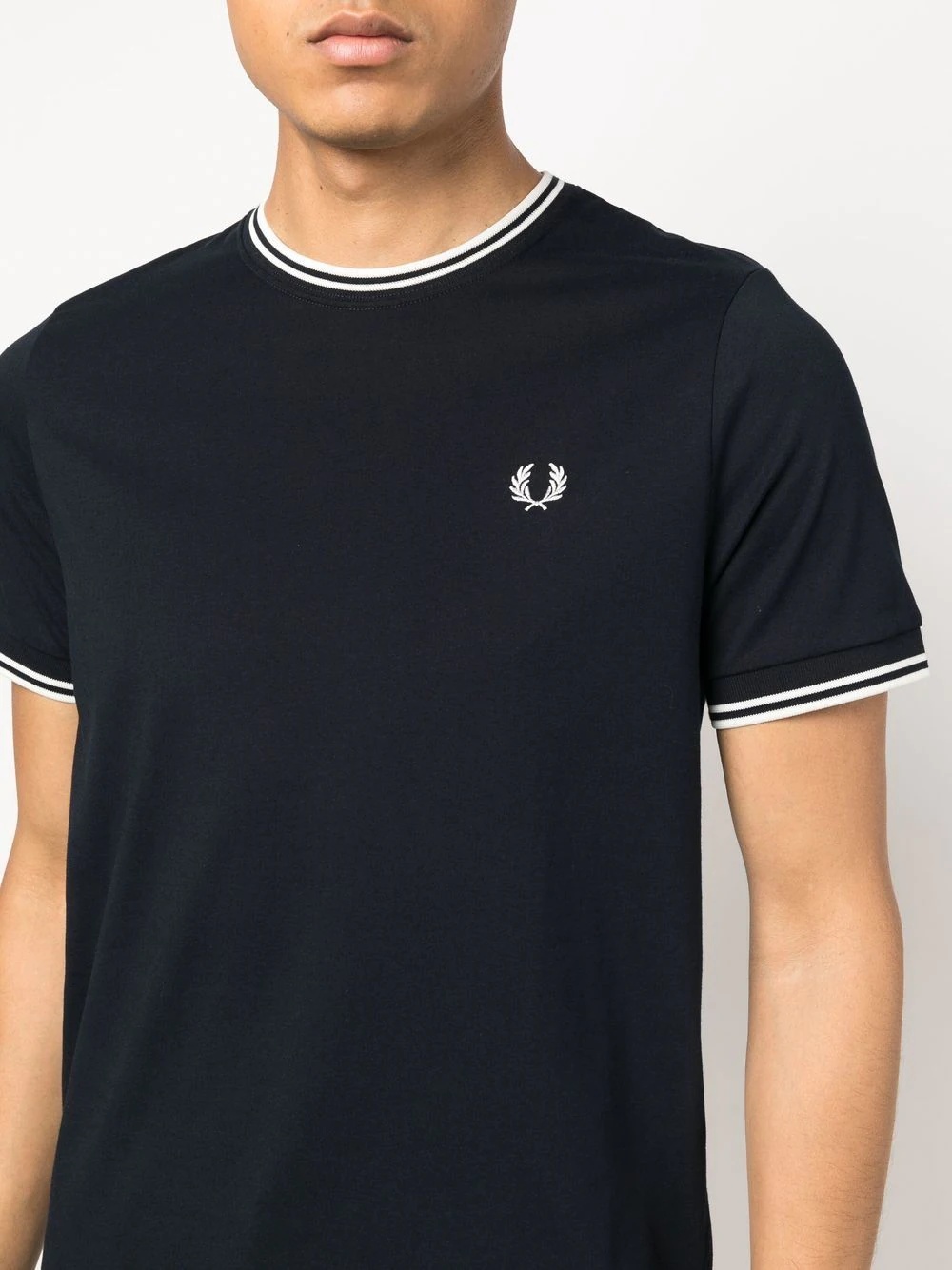 embroidered-logo short-sleeved T-shirt - 5