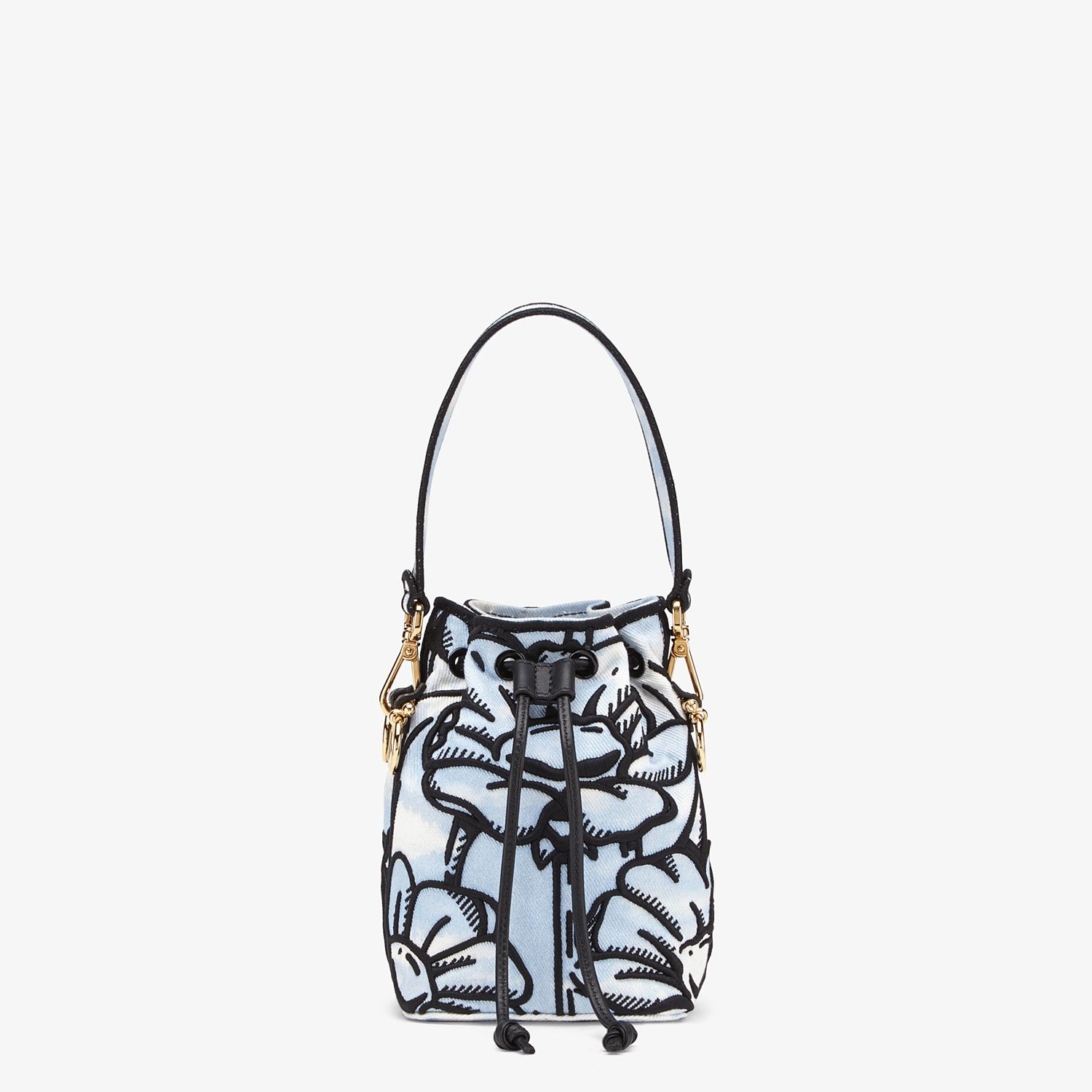 White denim mini-bag - 1