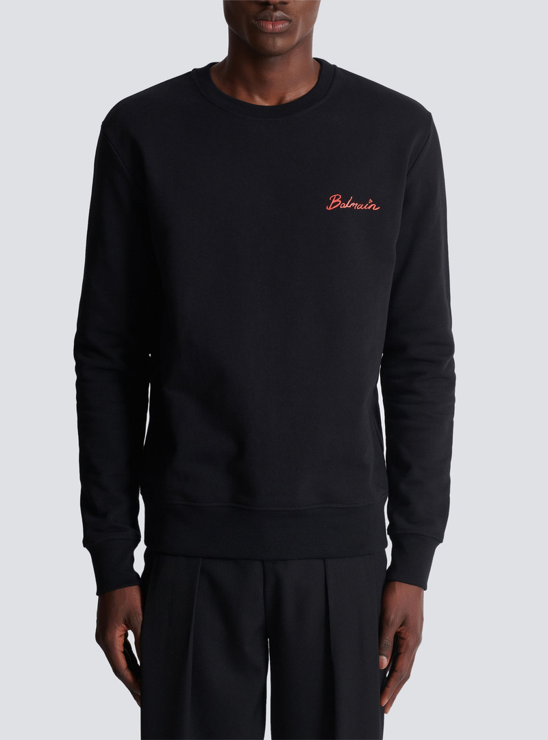 Sweatshirt with Balmain Kiss print 5