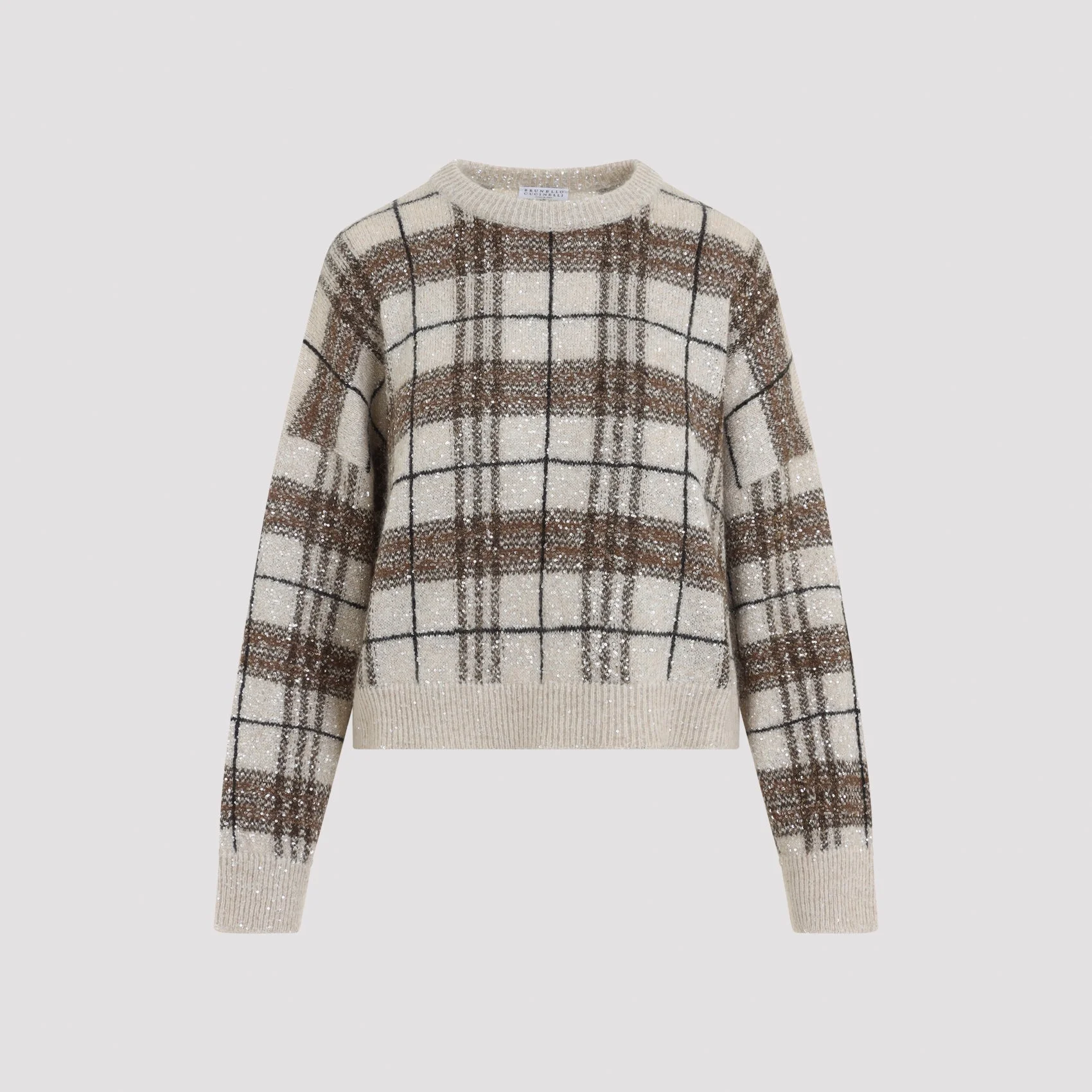 Brunello Cucinelli Check Sweater - 1