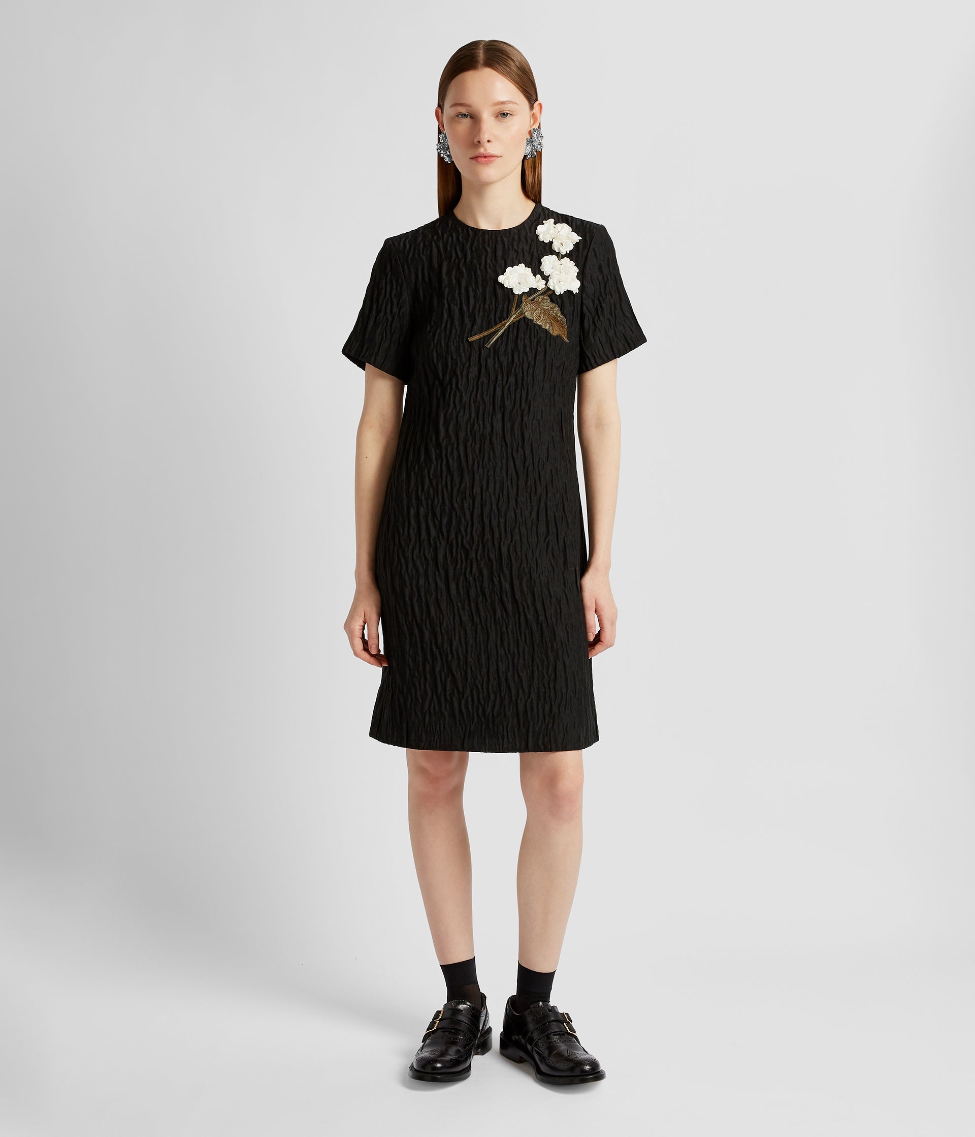 SHORT SLEEVE MINI DRESS - 4