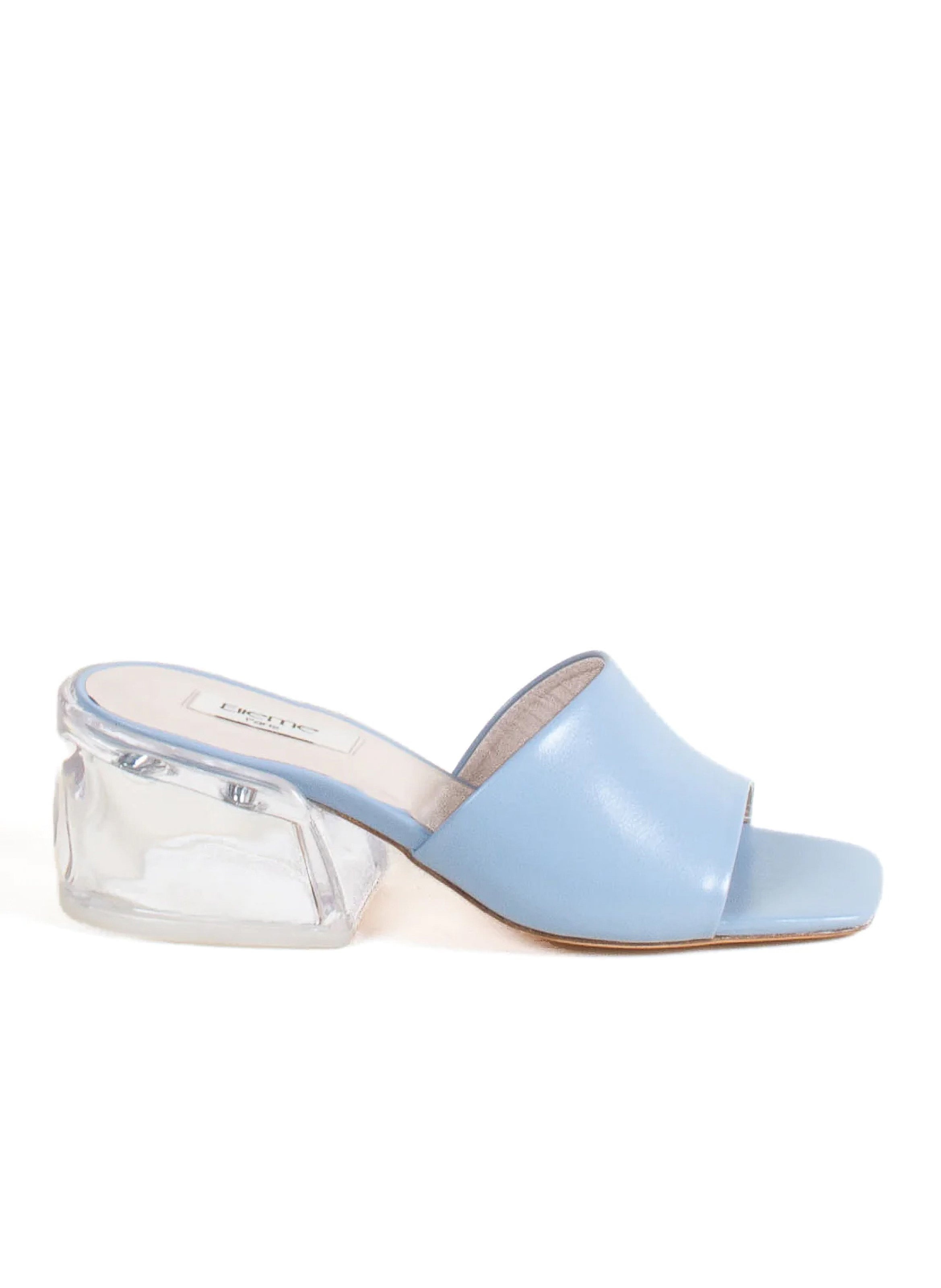 Puffy Mule Plexiglass Baby Blue - 3