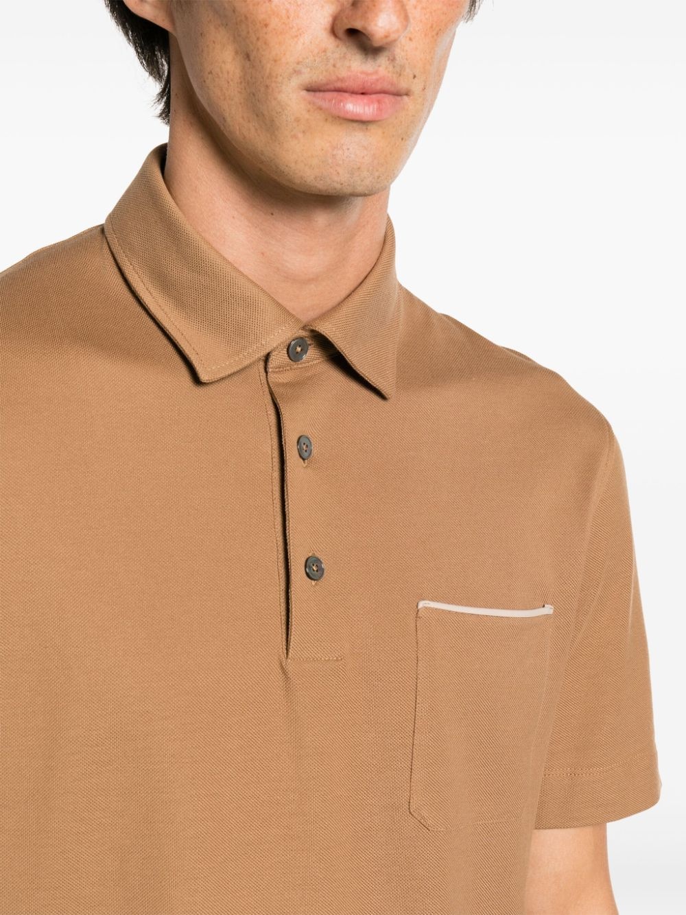 patch-pocket polo shirt - 5