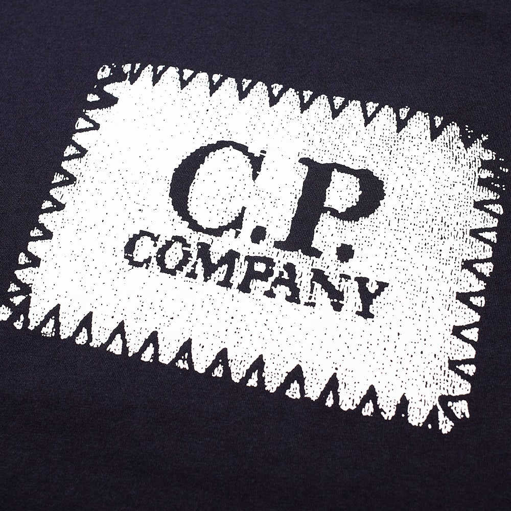 C.P. Company Stitch Block Logo Tee - 2