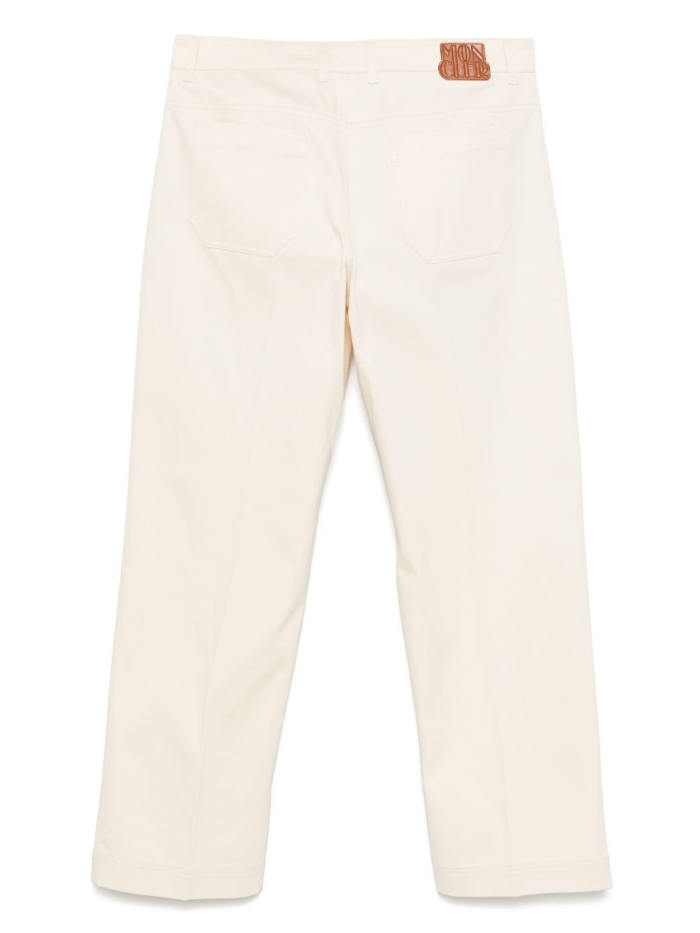 cotton gabardine trousers - 2