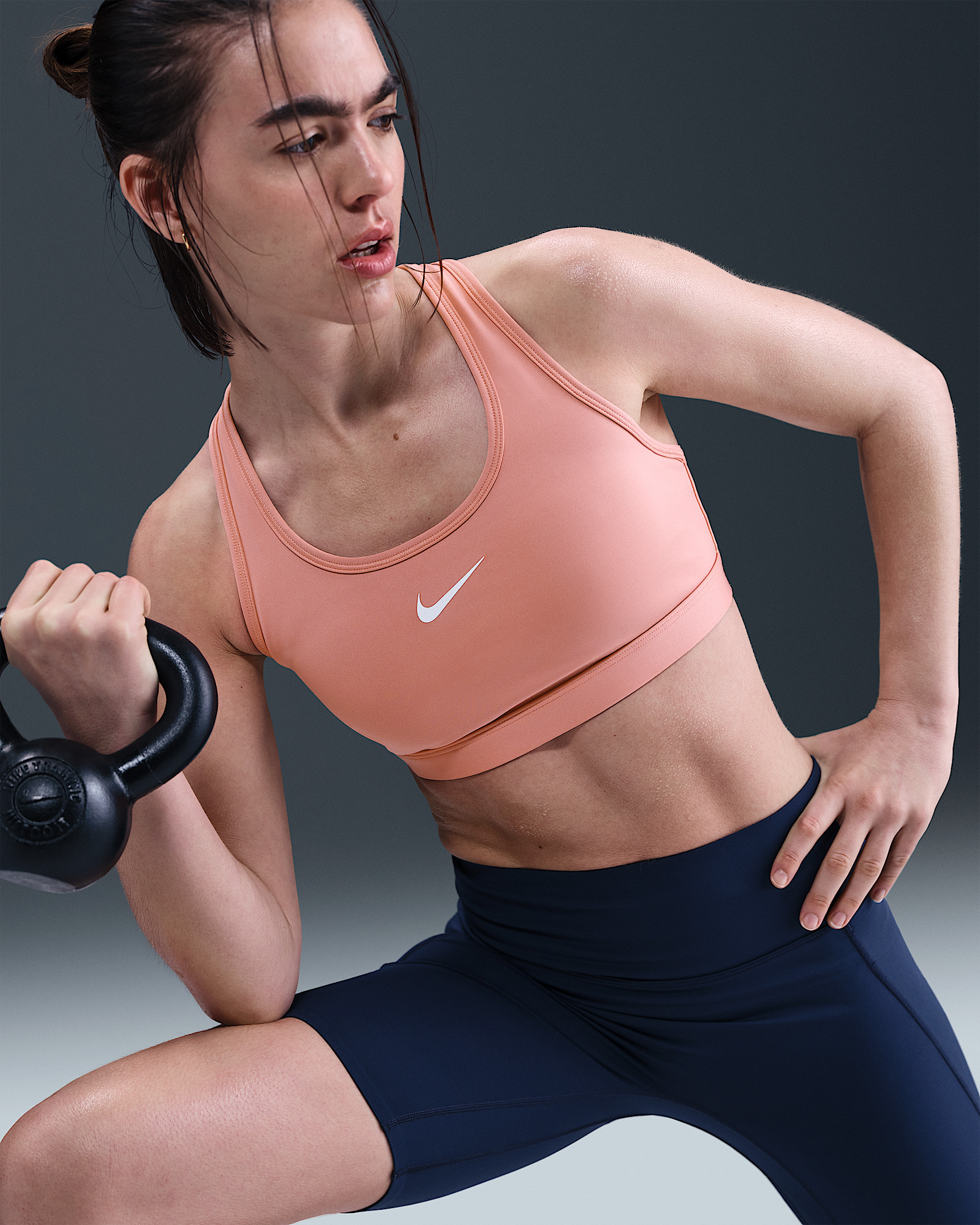 Nike Swoosh Medium Support Women's Padded Sports Bra - 3