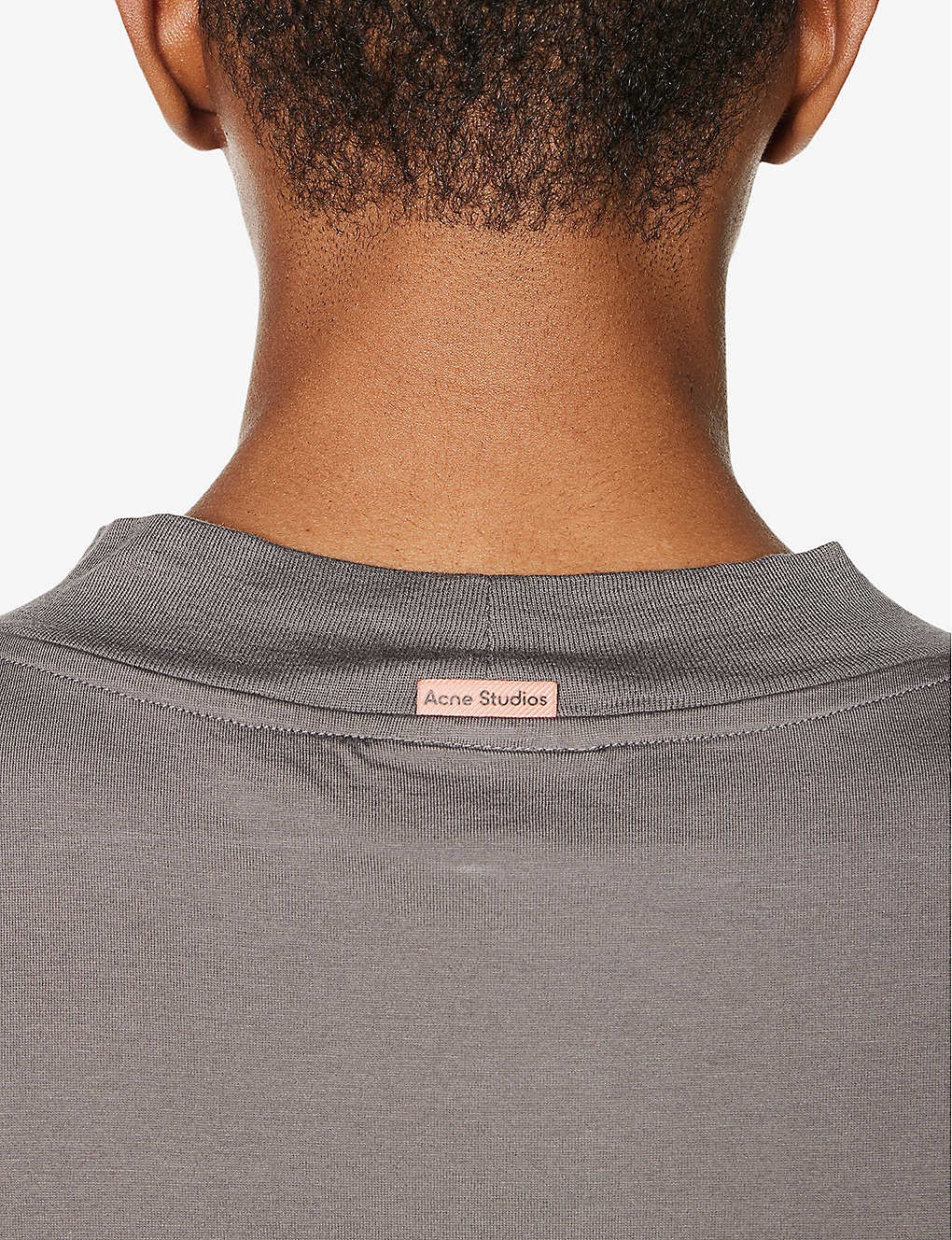 Ensco U Pink Label brand-print cotton-jersey T-shirt - 5